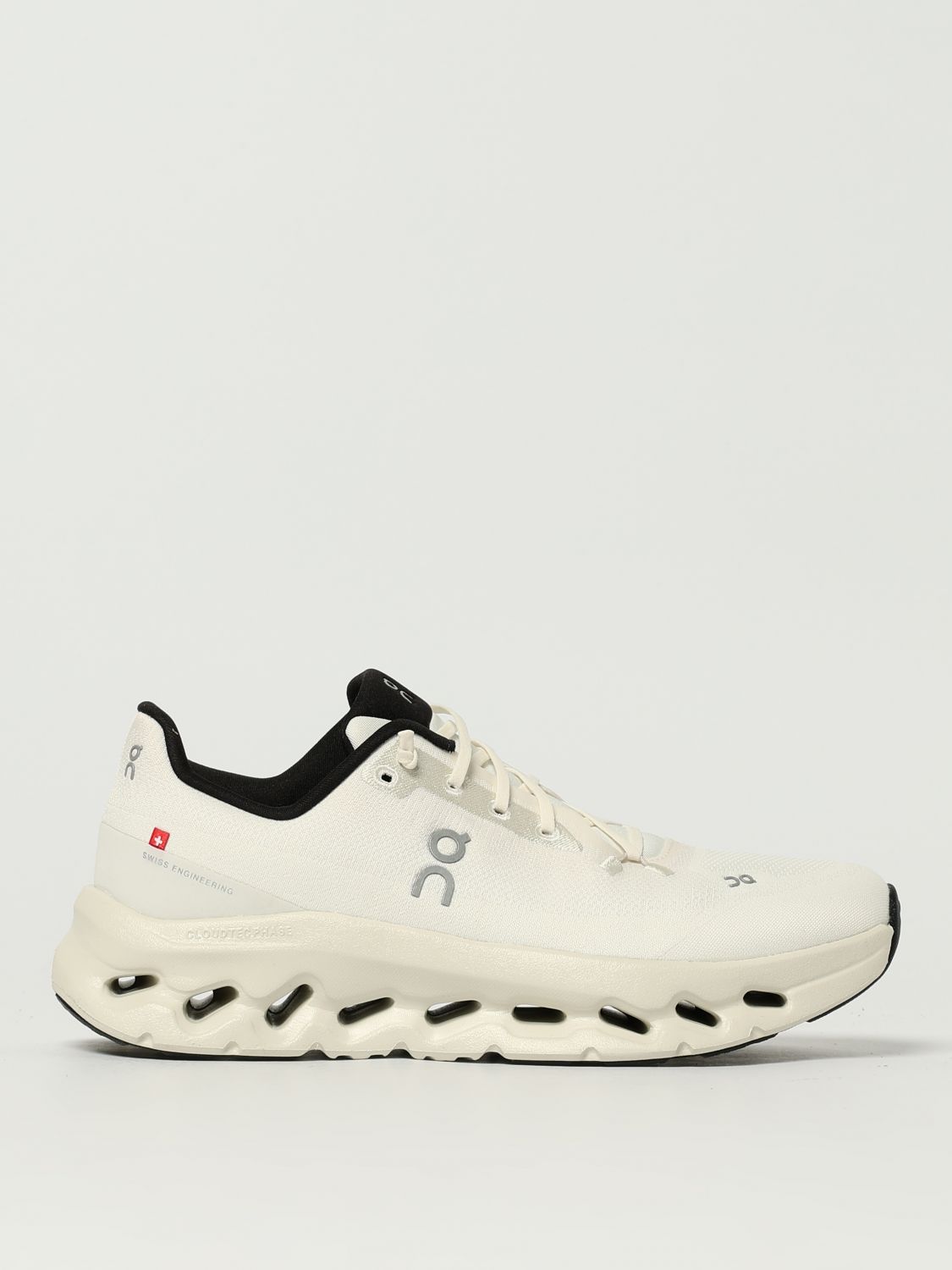 On Running Shoes  Men Color Pearl In White