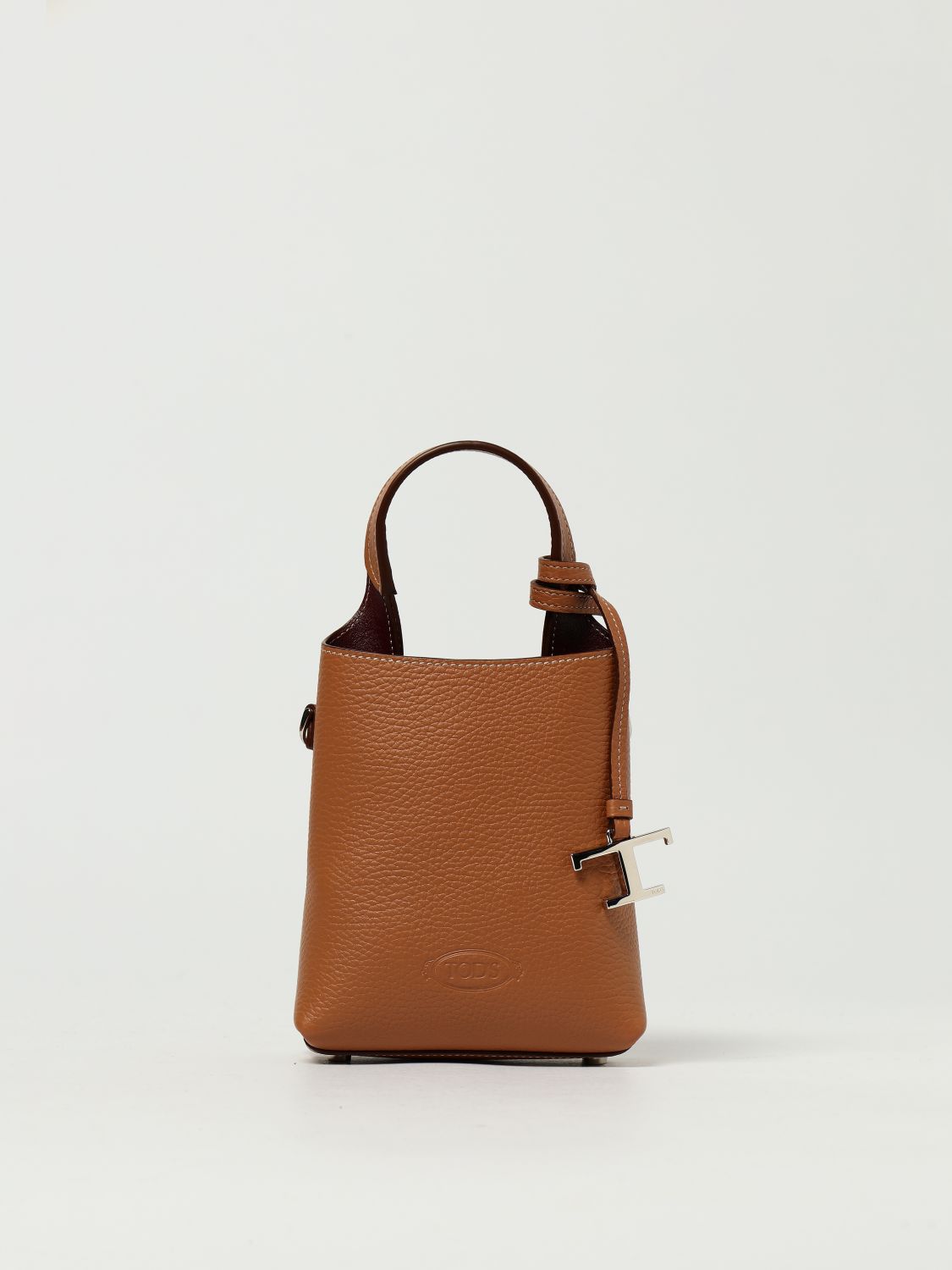 Tod's Crossbody Bags  Woman Color Leather In Brown