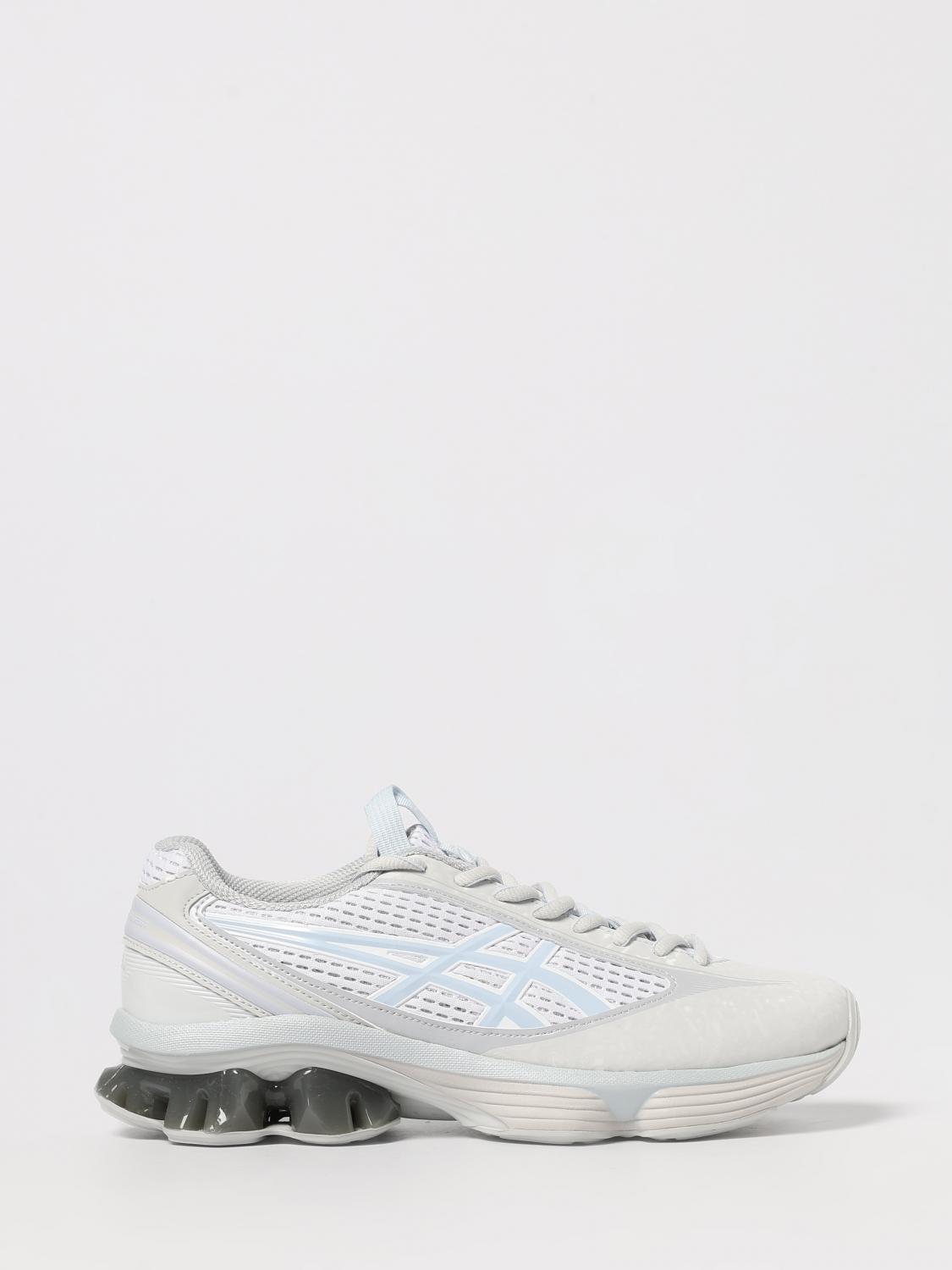 Asics Us6-s Gel-kinetic Fluent Sneakers Glacier Grey / Soft Sky In Animal Print