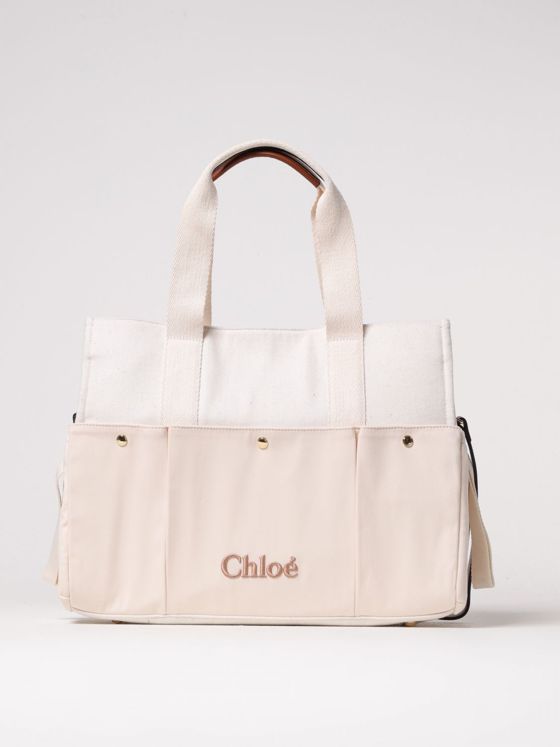 Chloé Duffel Bag  Kids Color Beige In Sand