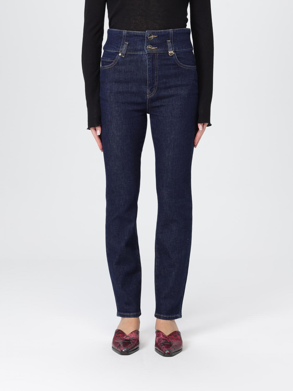 Pinko Jeans  Woman Color Denim In Blue