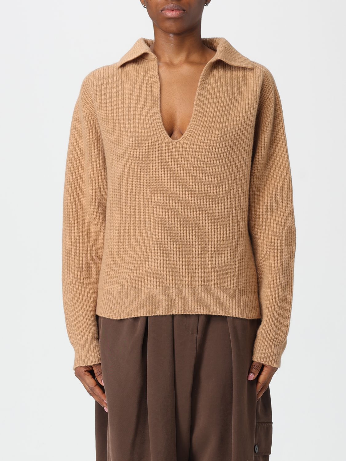 Alysi Sweater  Woman Color Camel In Brown