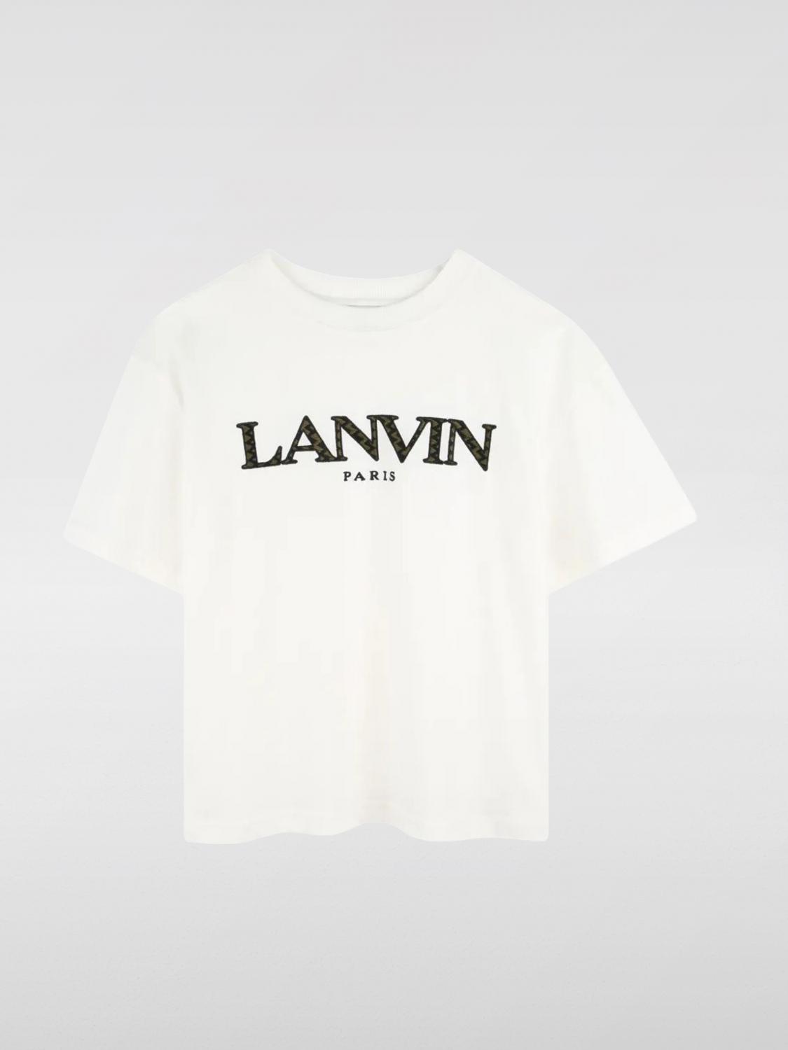 LANVIN T-Shirt Kinder Farbe Weiß