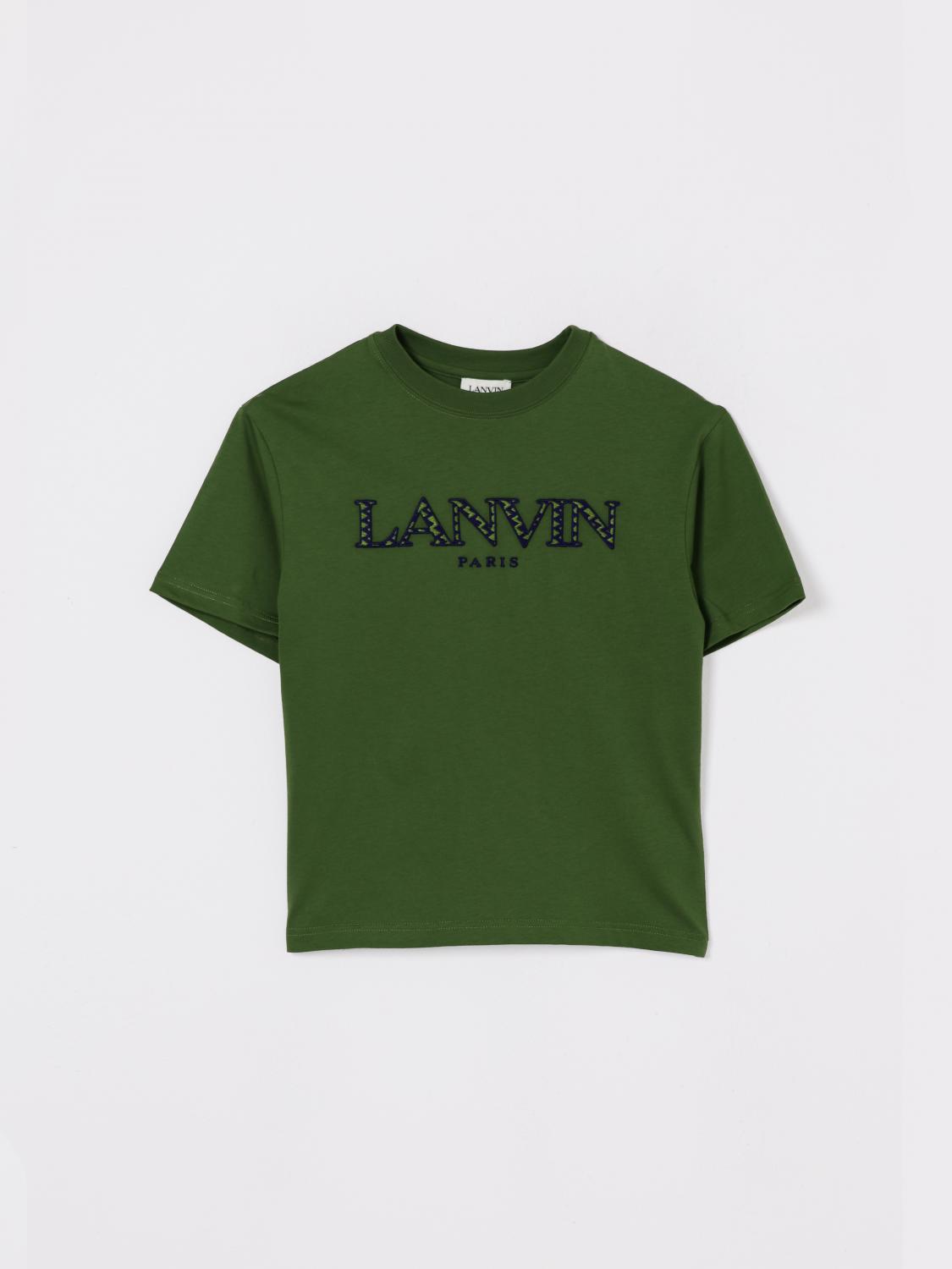 LANVIN T-Shirt Kinder Farbe Grün