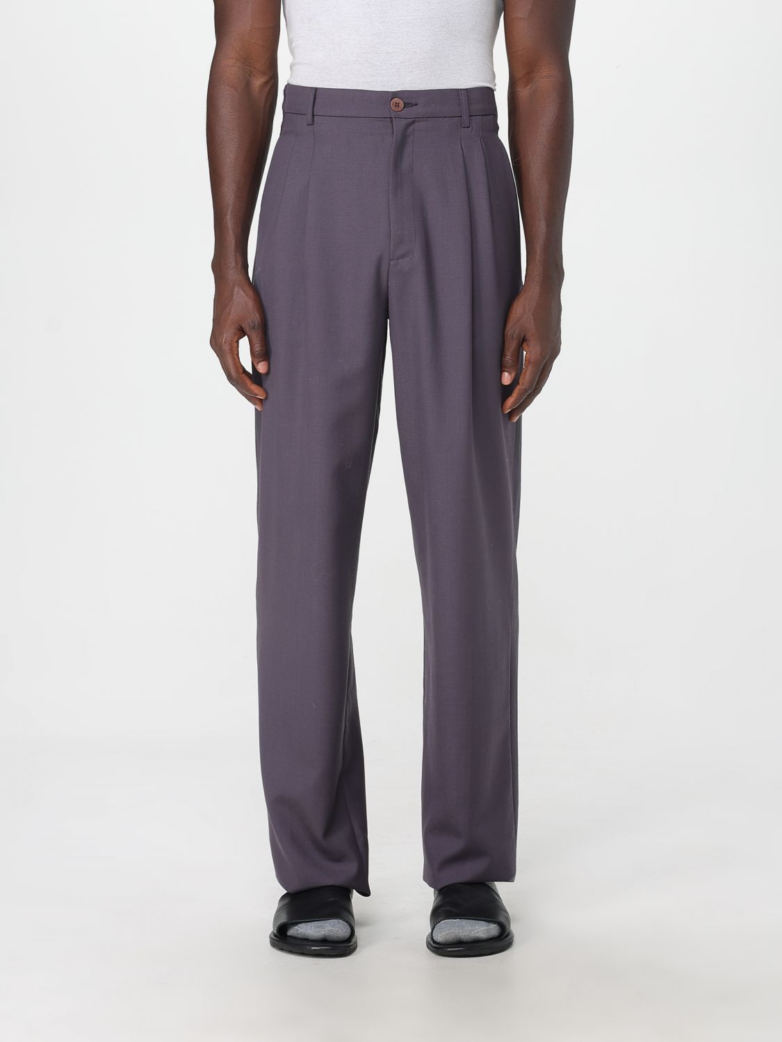 Magliano Pants Men Color Violet In Pattern