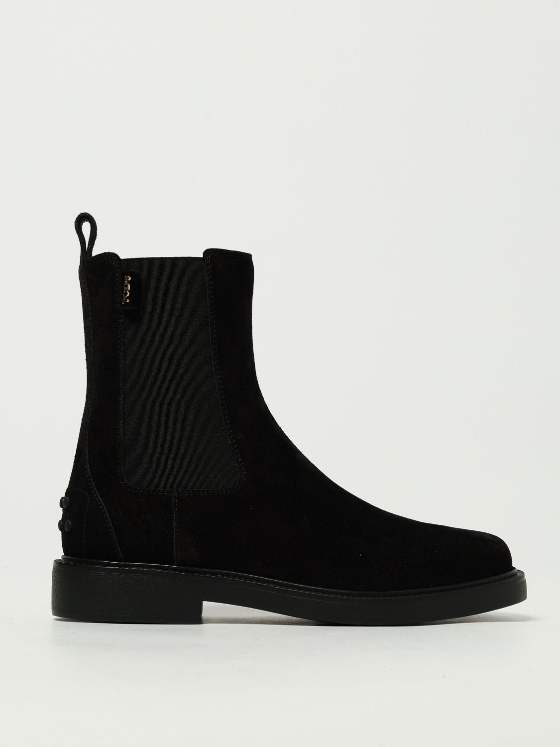 Tod's Flat Ankle Boots  Woman Color Black