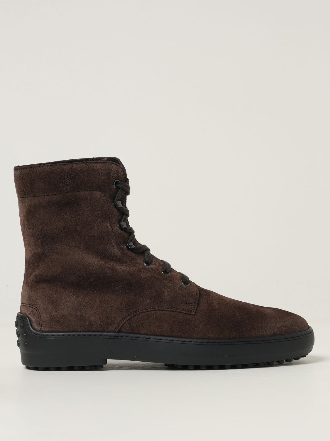 Tod's Suede Boots In Brown