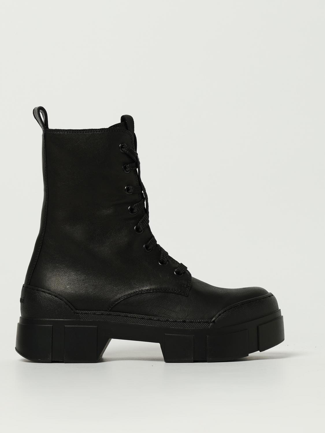 Vic Matie 40mm Lace-up Chunky-sole Boots In Black