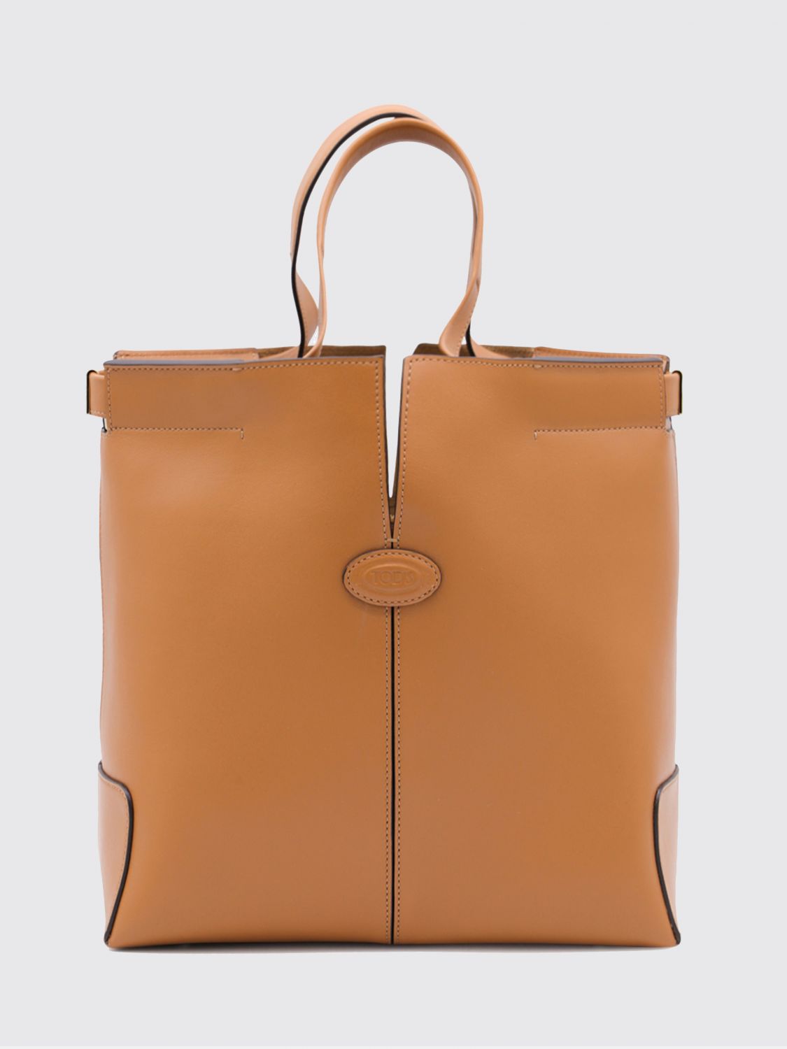 Tod's Tods Brown Leather Totes In Brown