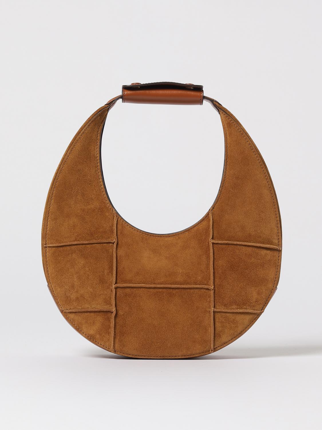 Staud Shoulder Bag Woman Color Leather In Brown
