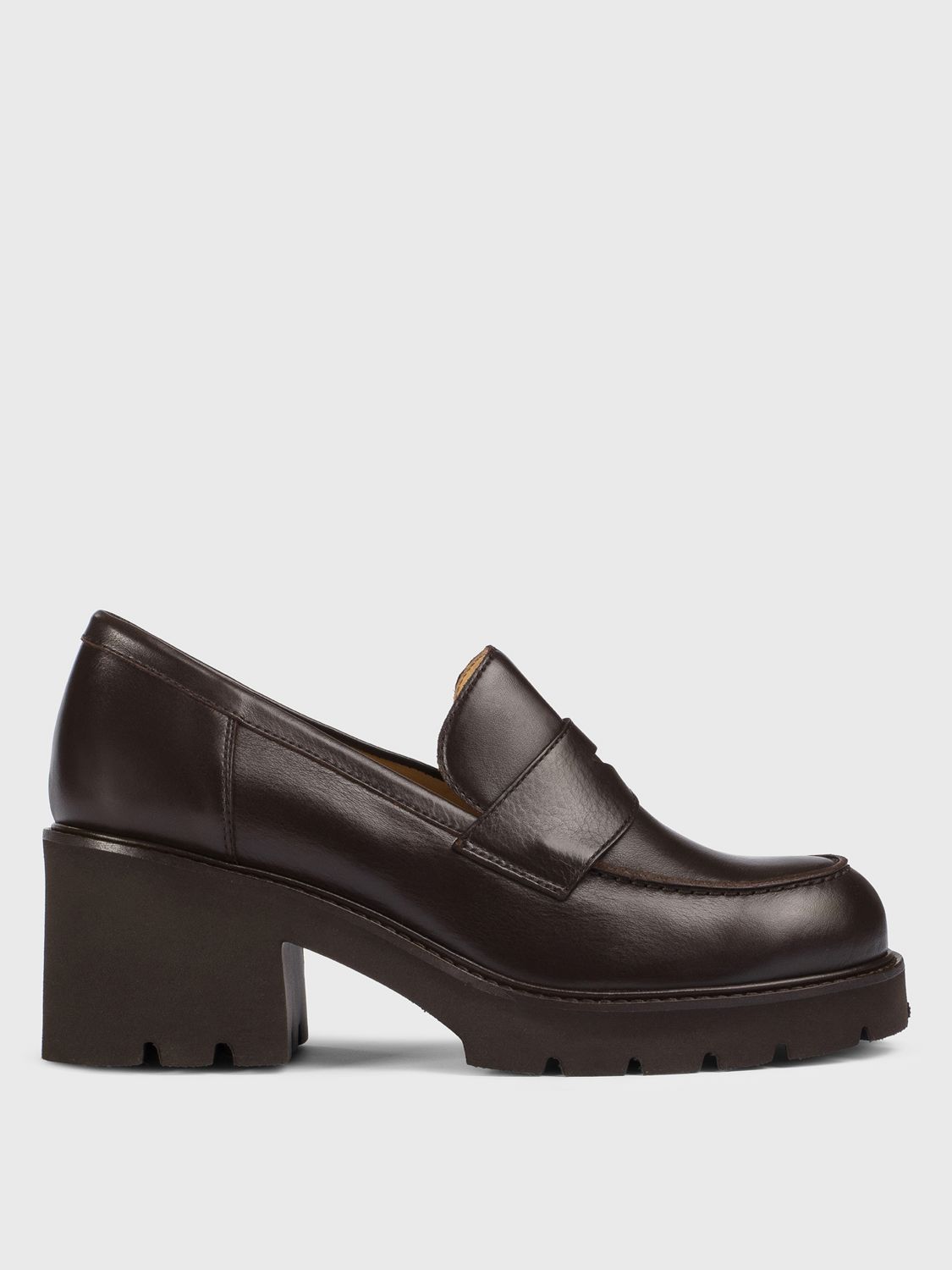 Doucal's Loafers Woman Color Mahogany In Blue