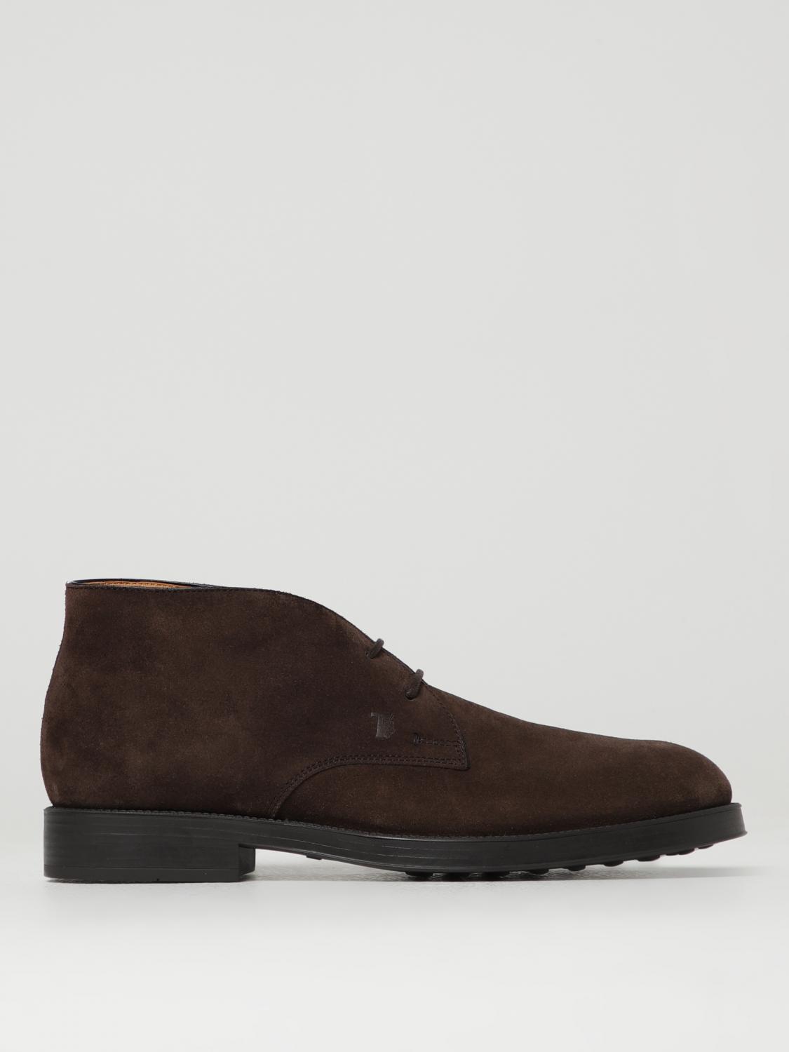 Tod's Boots  Men Color Tobacco In Brown