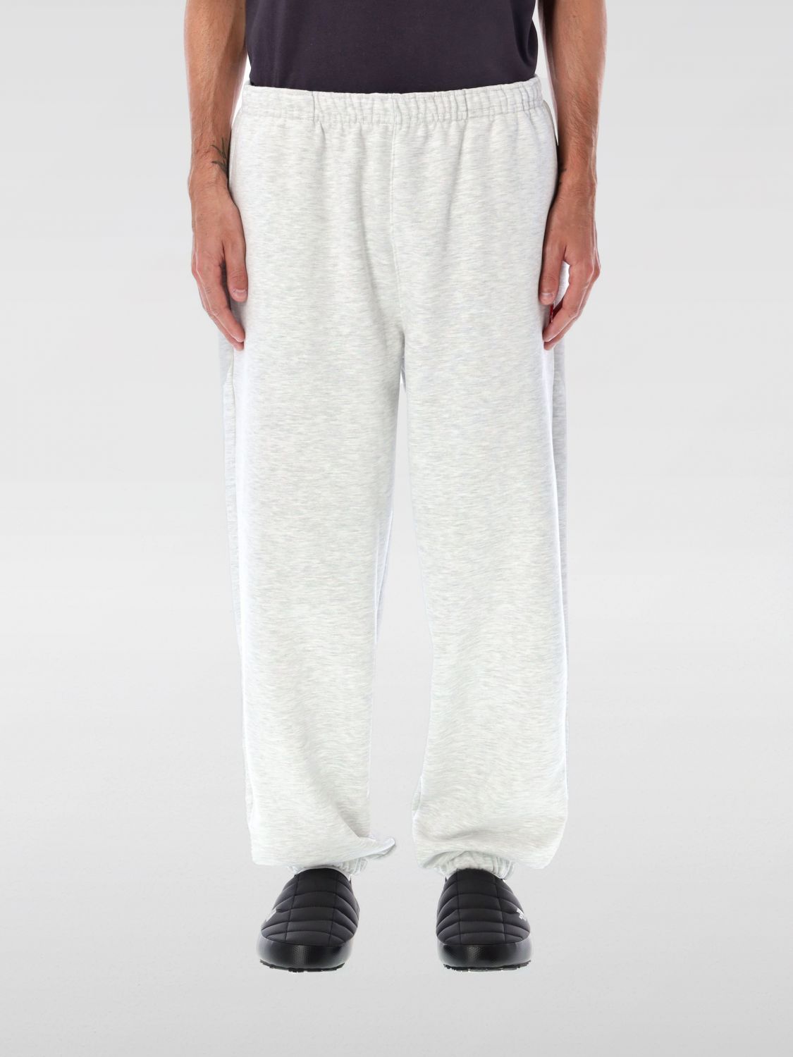 The North Face Sweatshirt Men Color Grey In White
