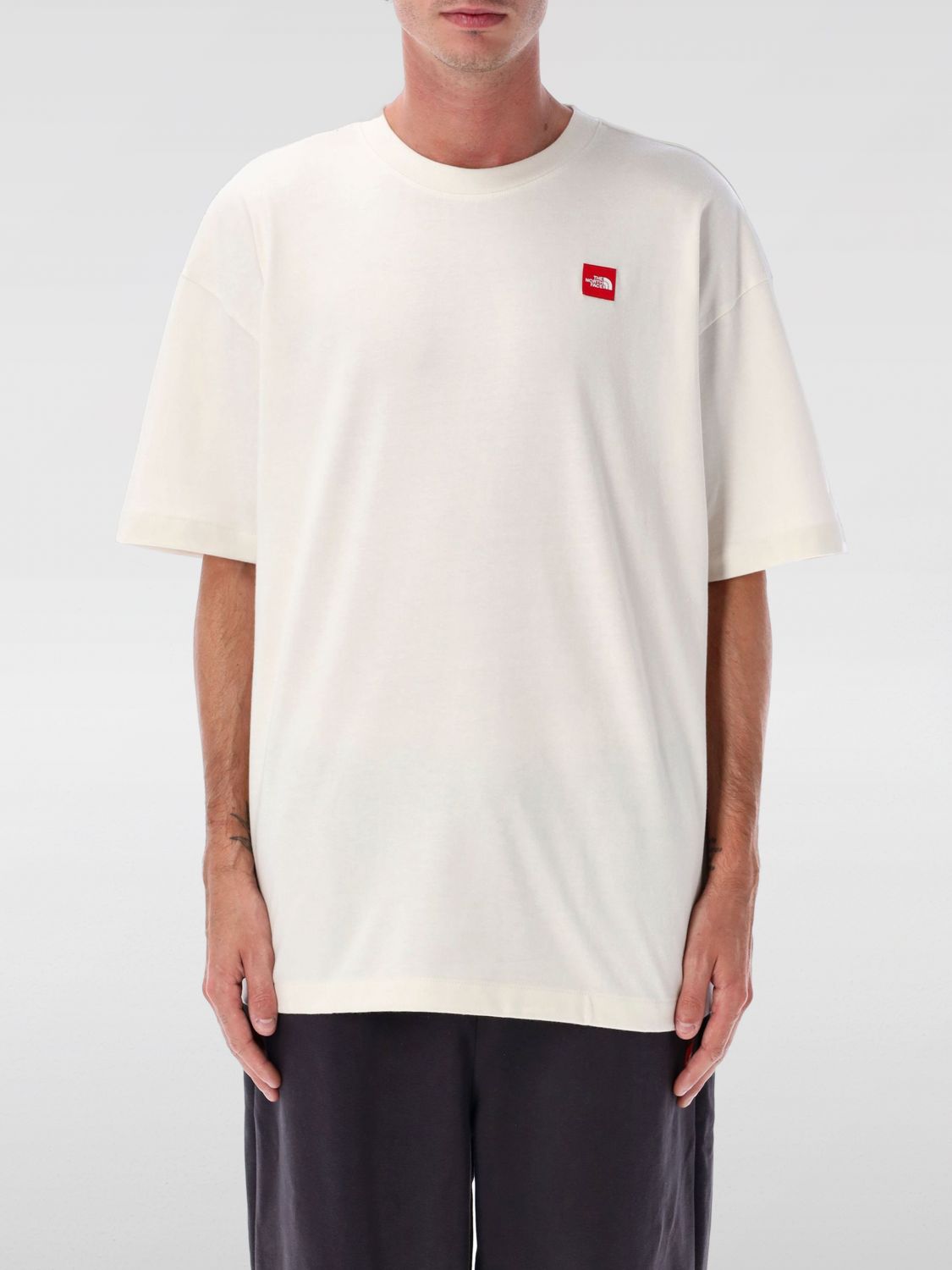 The North Face T-shirt Men Color White In White