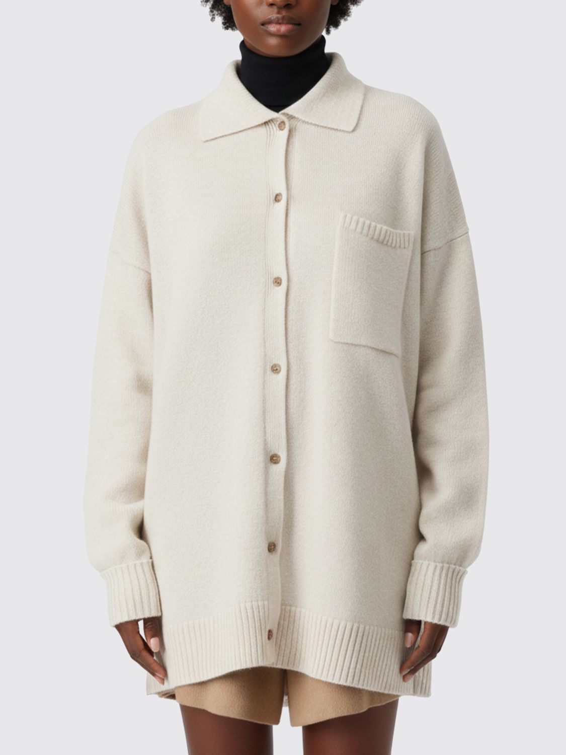 Max Mara Polo Shirt  Woman Color White In White