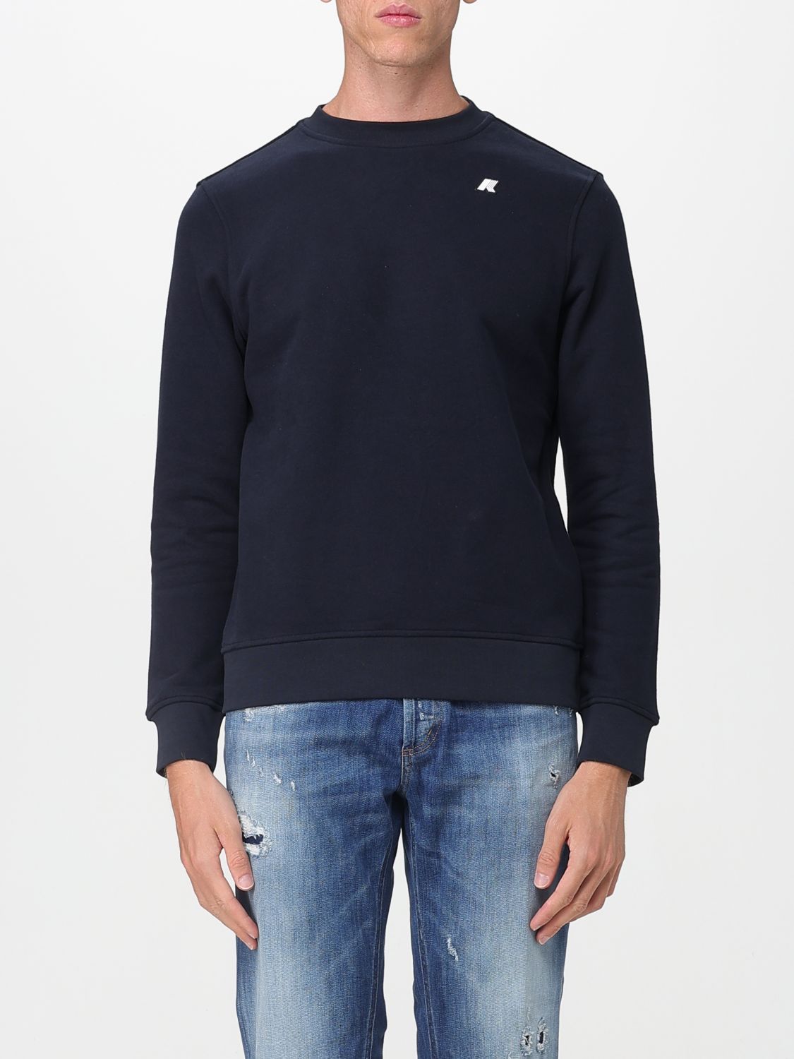 K-way Sweater  Men Color Blue