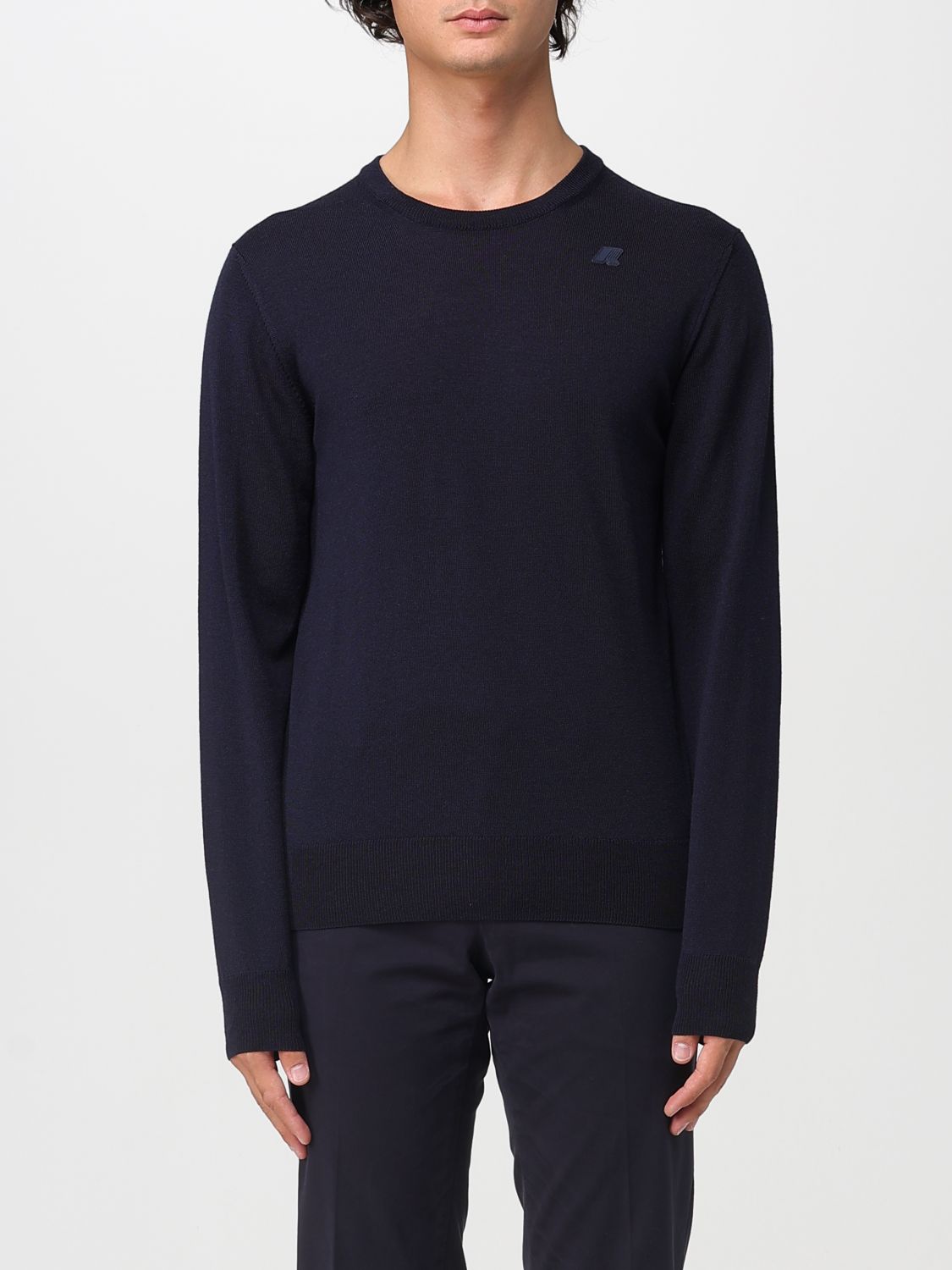 K-way Sweater  Men Color Blue
