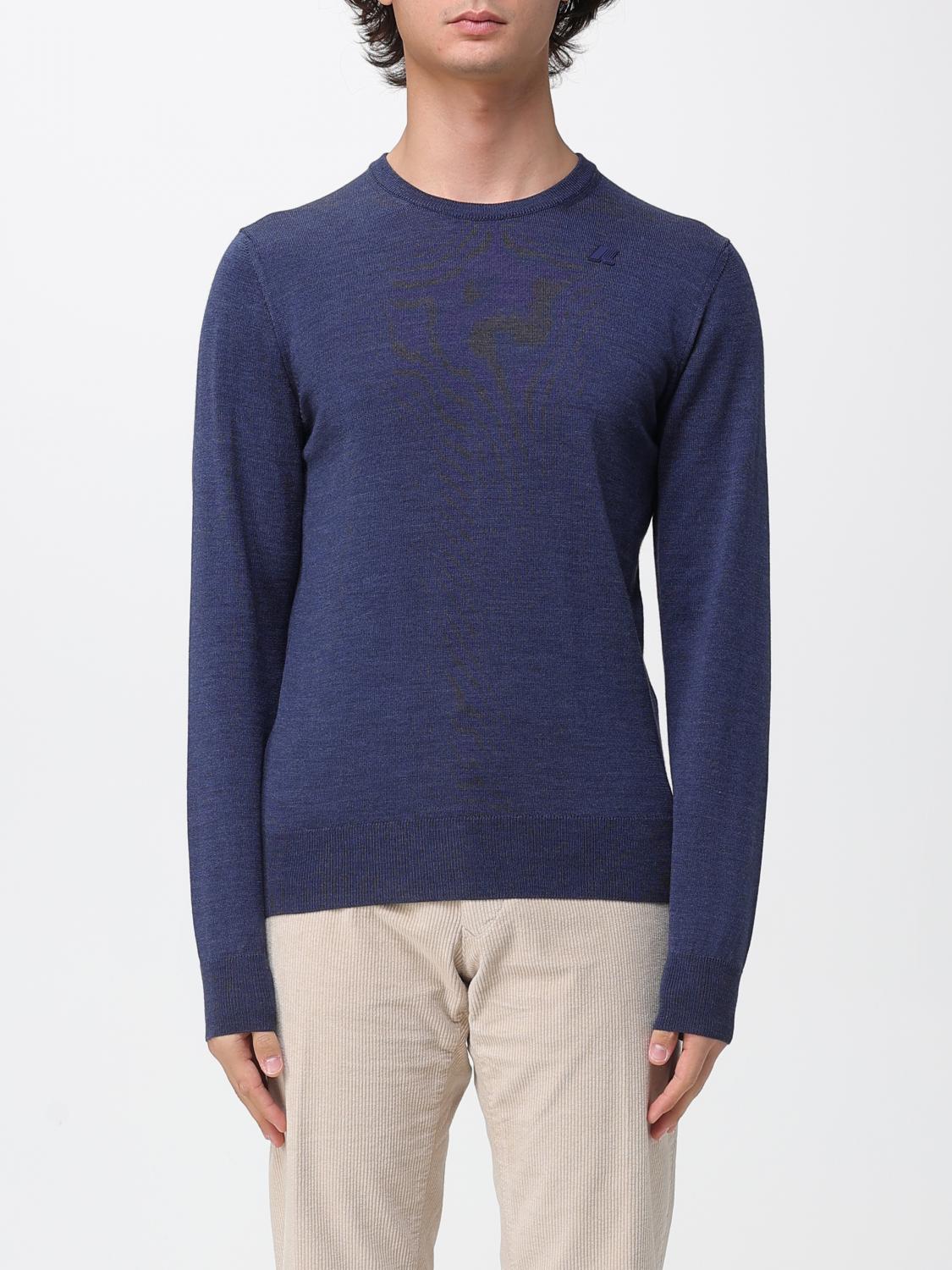 K-way Sweater  Men Color Blue 1 In Blue