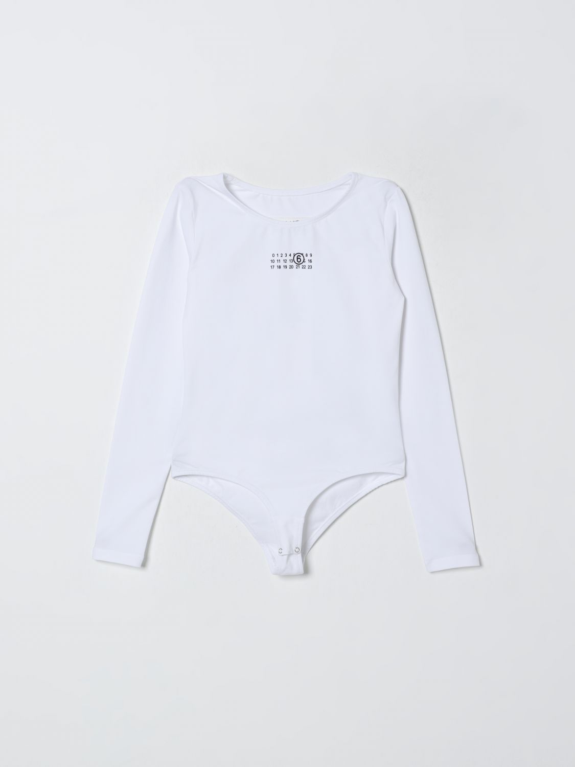 Mm6 Maison Margiela Bodysuit  Kids Color White In White
