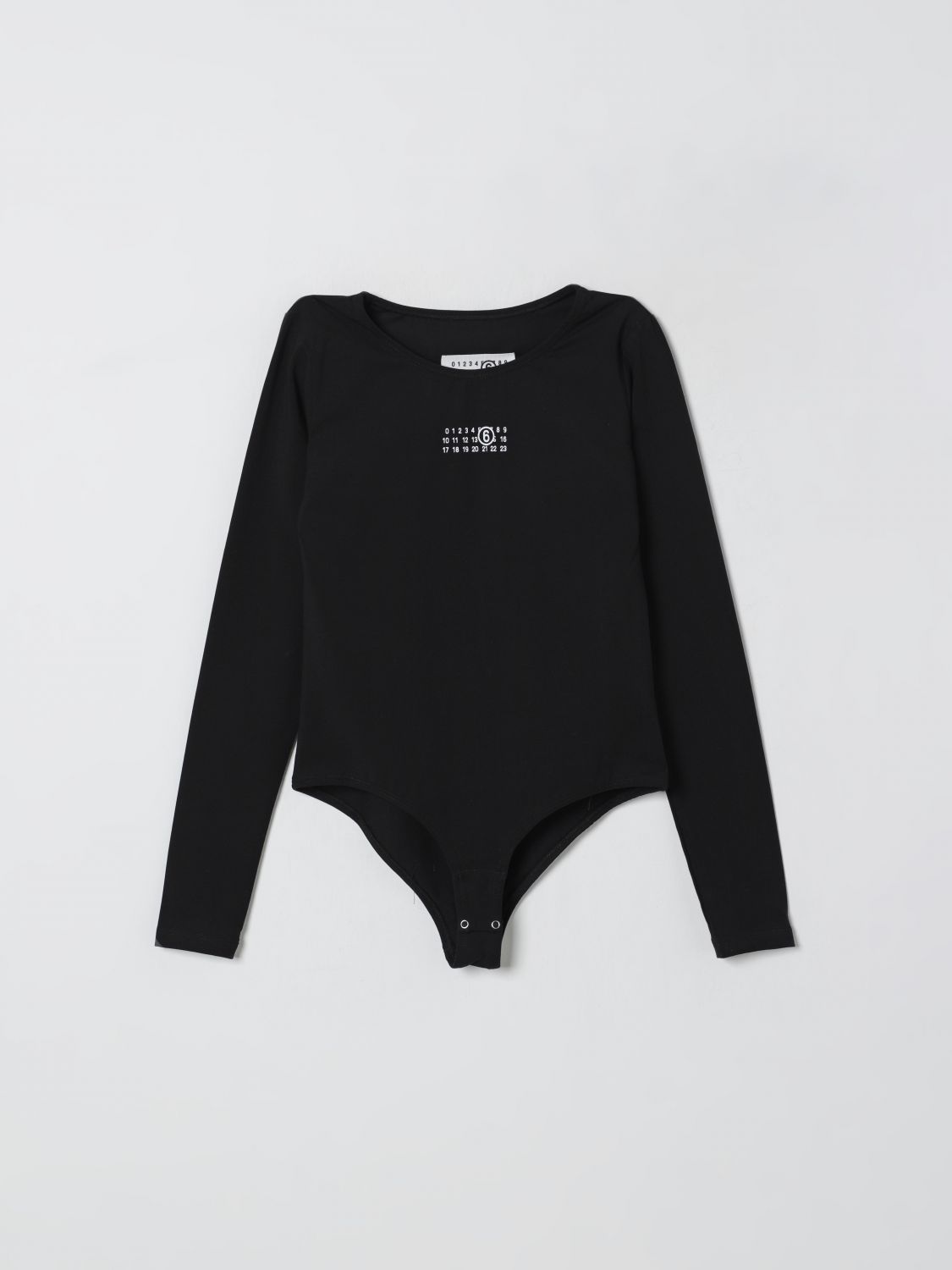 Mm6 Maison Margiela Bodysuit  Kids Color Black In Black