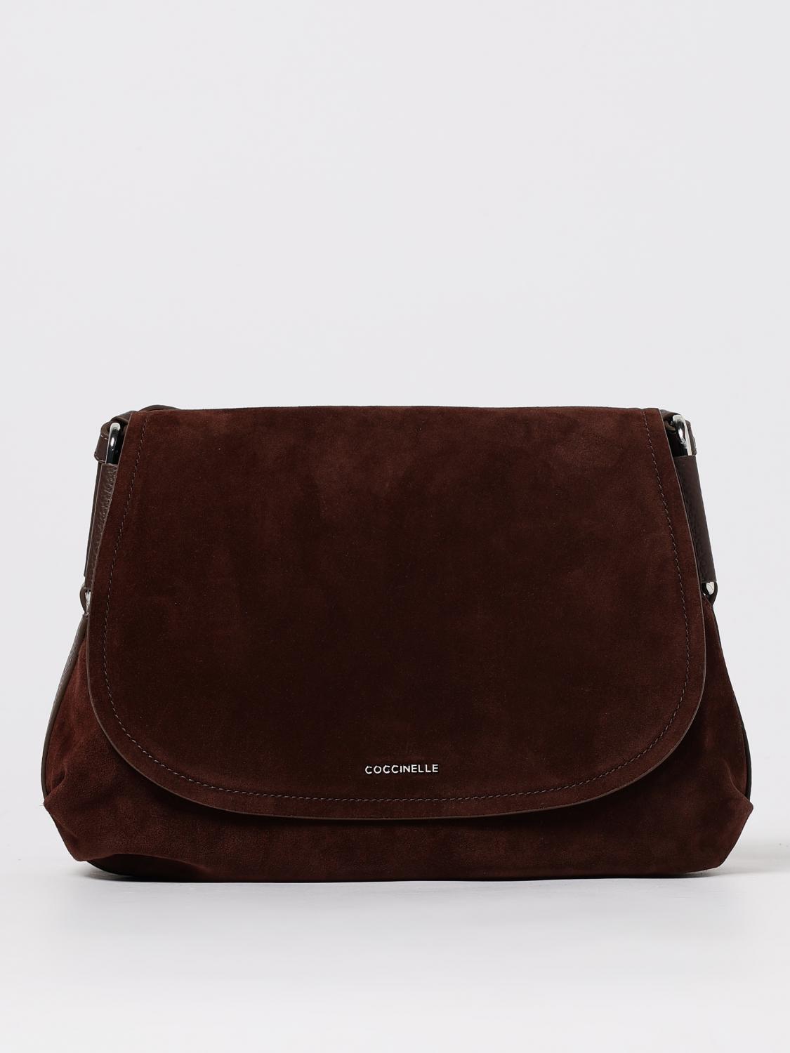 Coccinelle Shoulder Bag Woman Color Brown In Brown