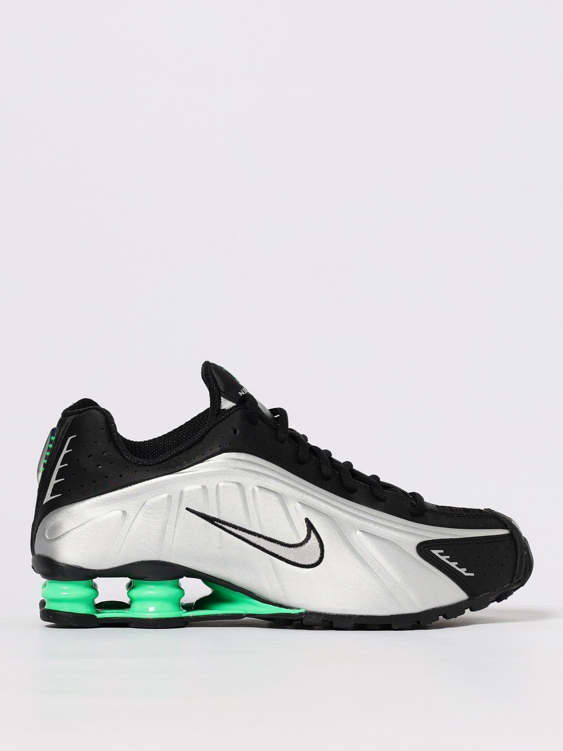 Nike Metallic Silver Sneakers In Multi