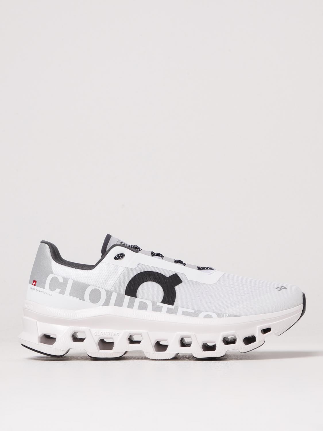 On Running Cloudmonster Sneakers With Technical Fabric Upper And Ultralight Sole In White