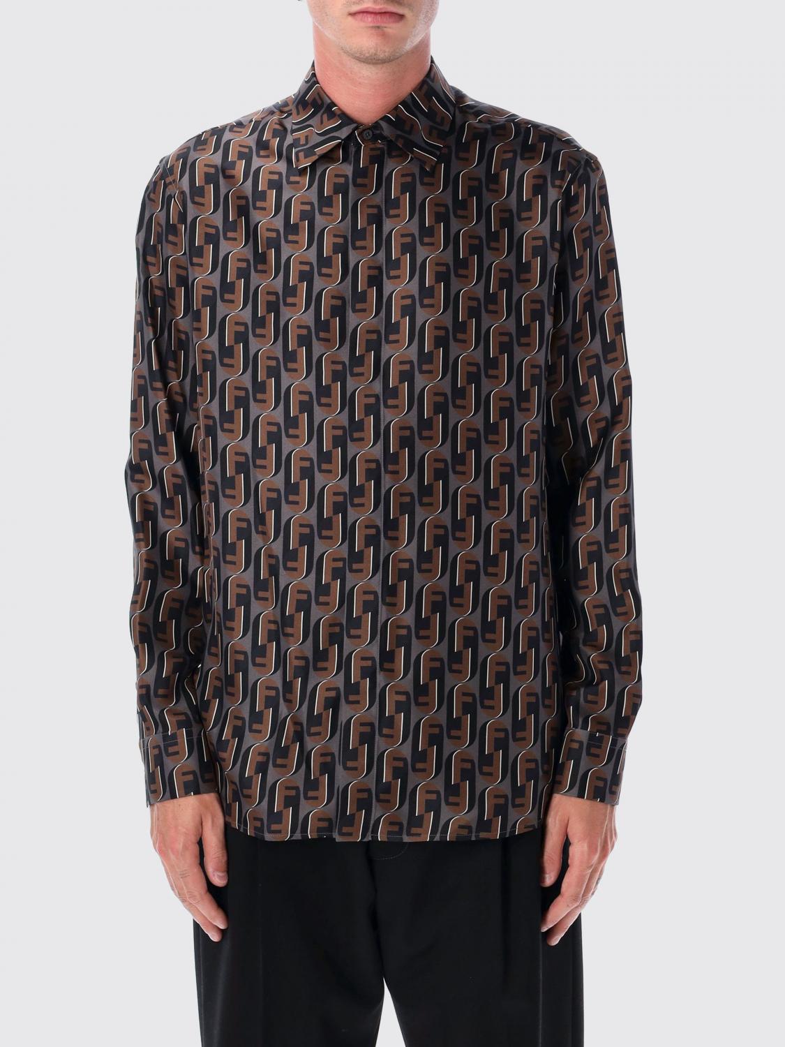 FENDI Camicia in seta FF