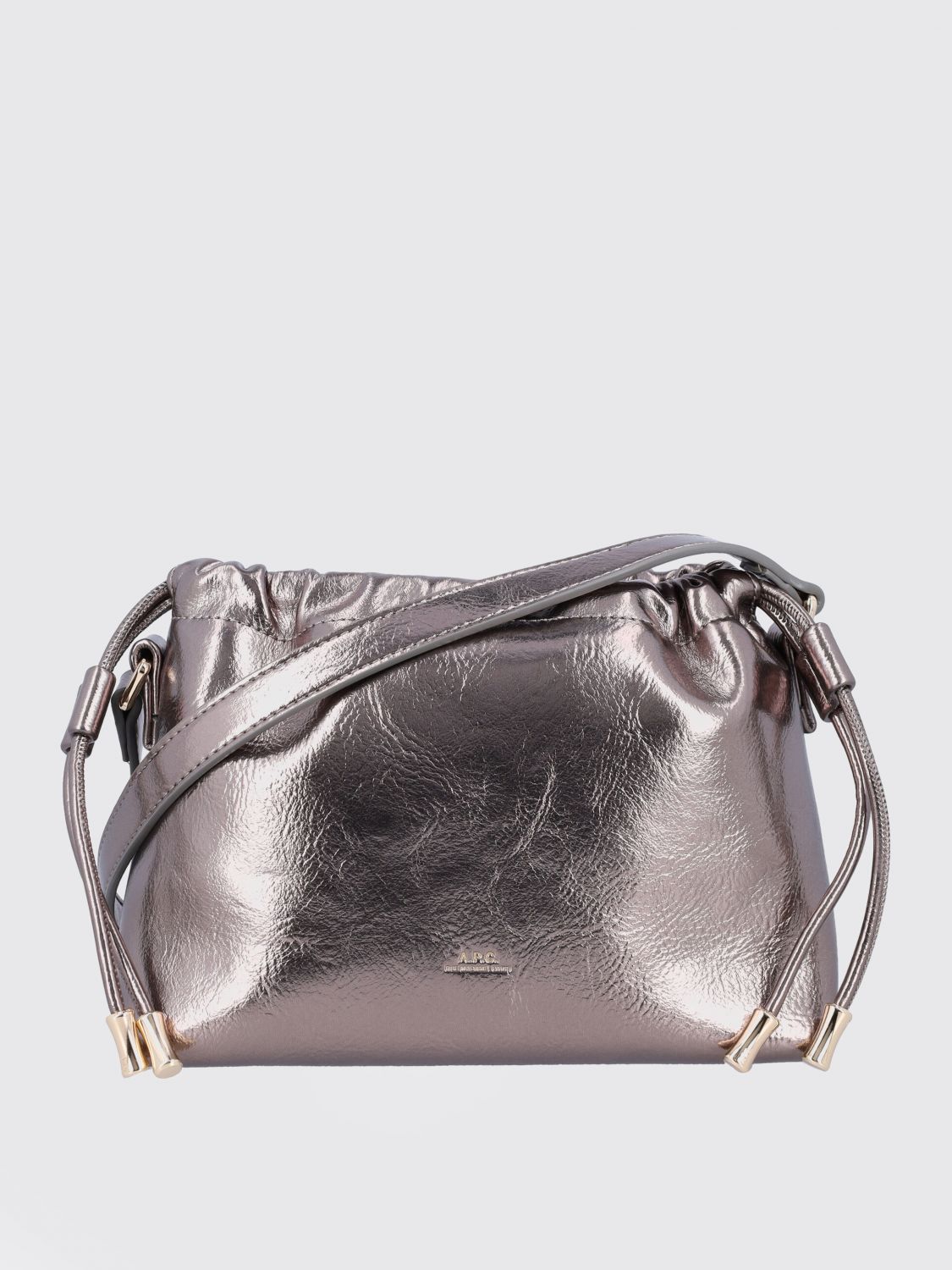 Apc Handbag A. P.c. Woman Color Silver