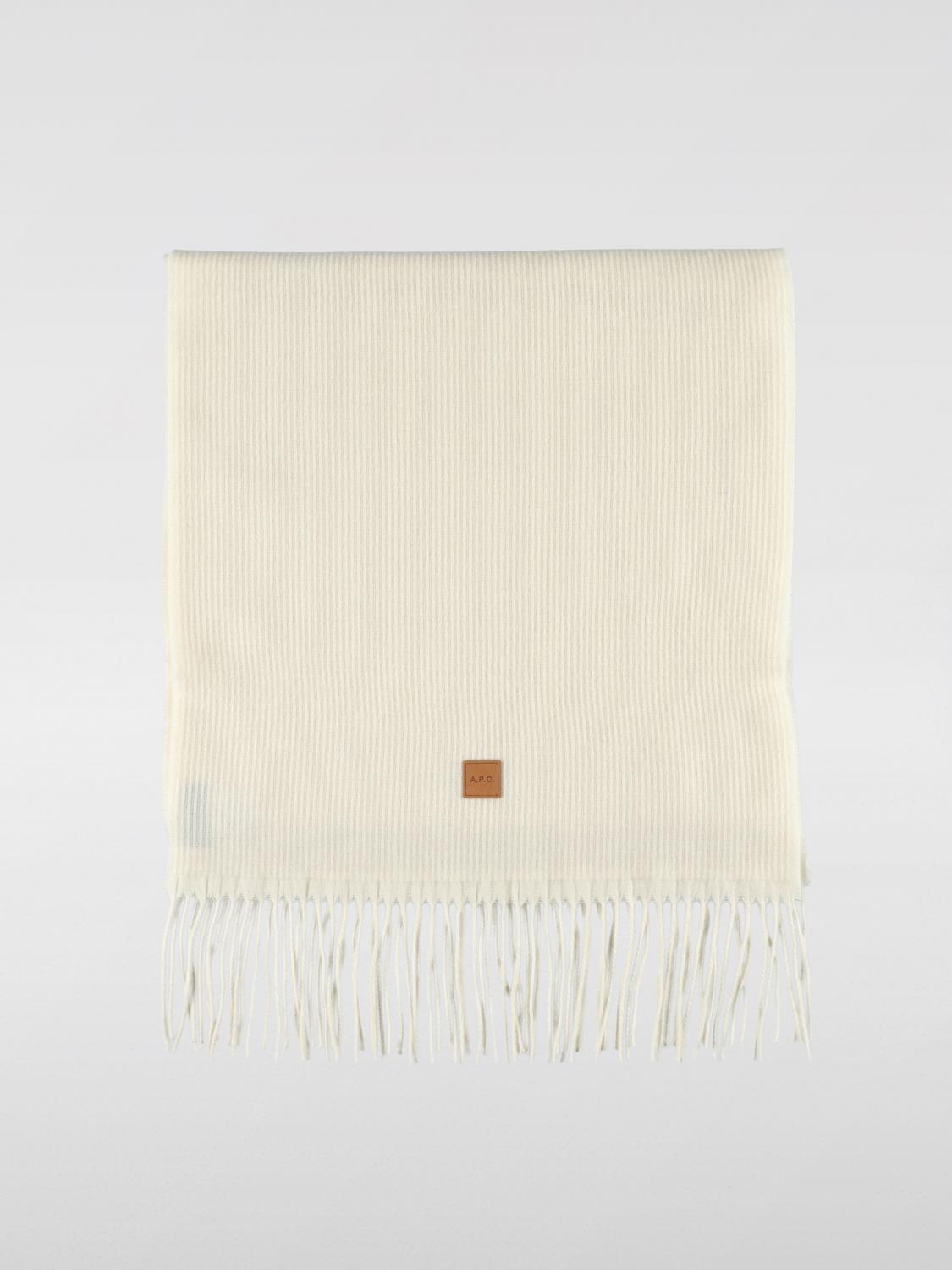Scarf A. P.C. Men color Beige