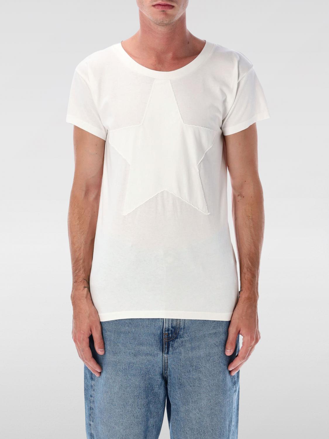 Mm6 Maison Margiela Ανδρών Μπεζ T-Shirt Men Color