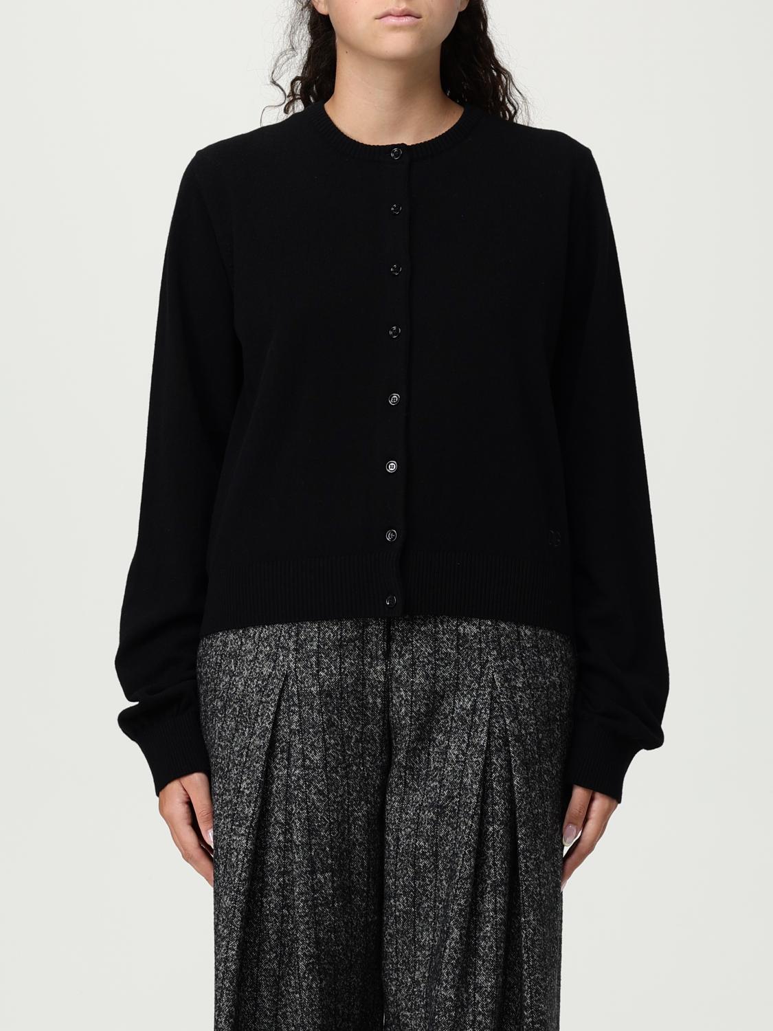 Dolce & Gabbana Cardigan Woman Color Black In Black