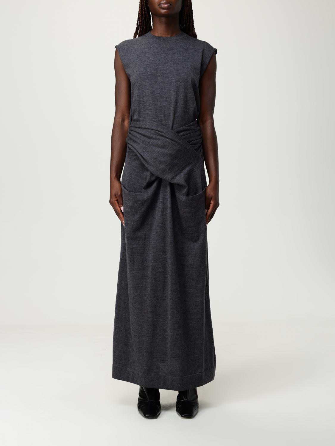 Jil Sander JIL SANDER Dress Woman color Grey　JIL SANDER ジルサンダー ドレス ウーマン カラー グレー