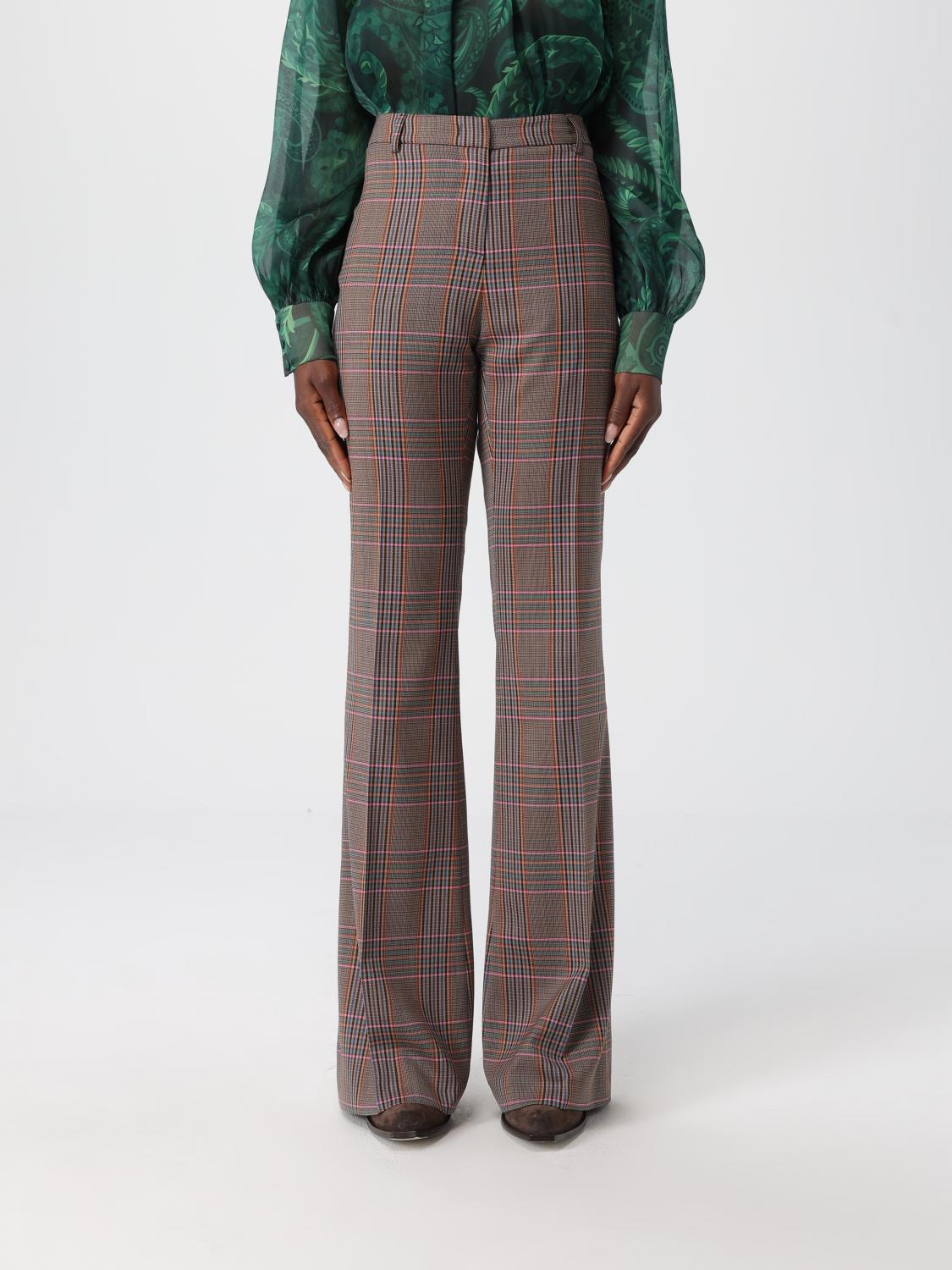 Etro Pants  Woman Color Multicolor In Multi