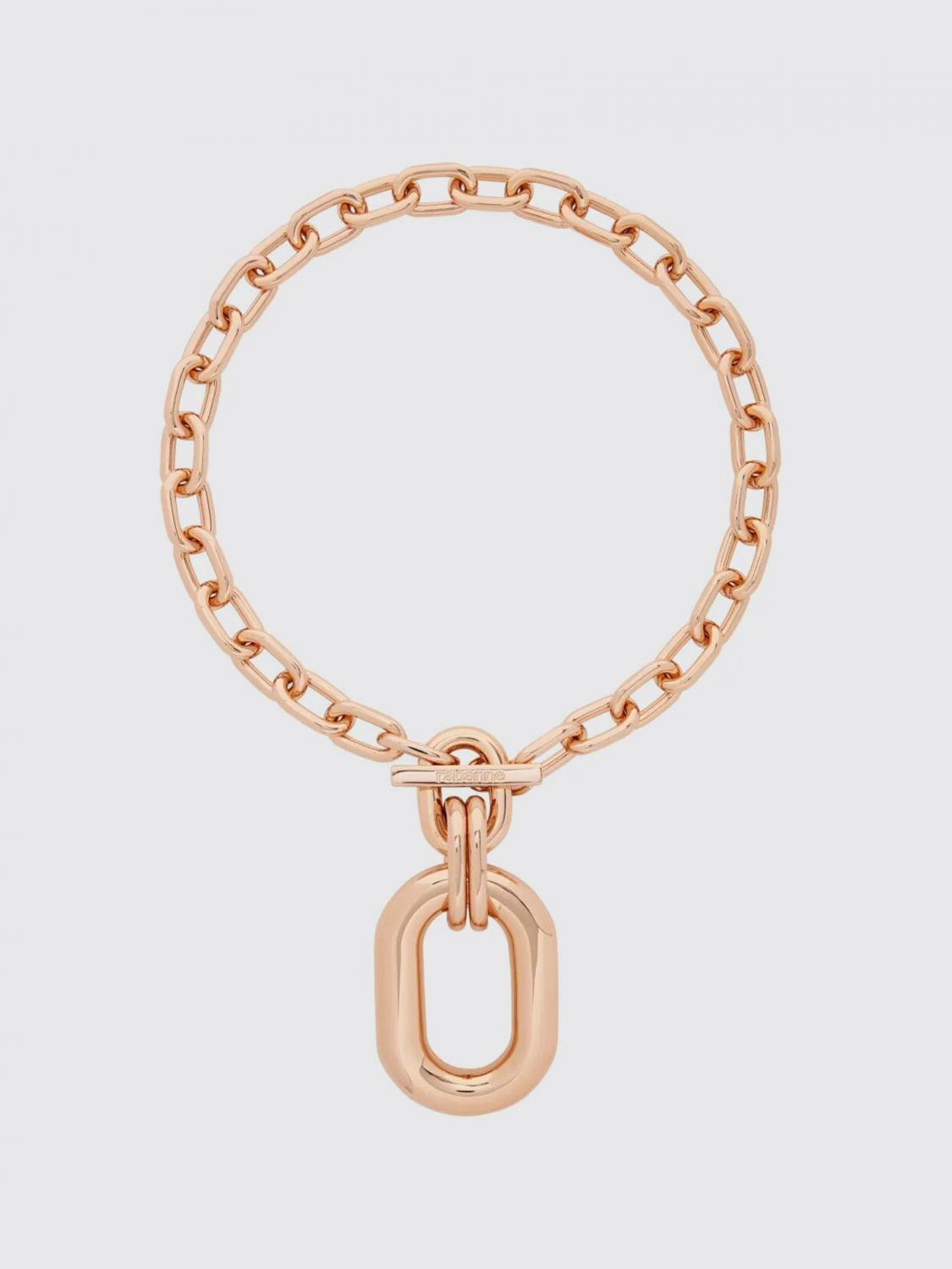 RABANNE XL Link aluminium necklace