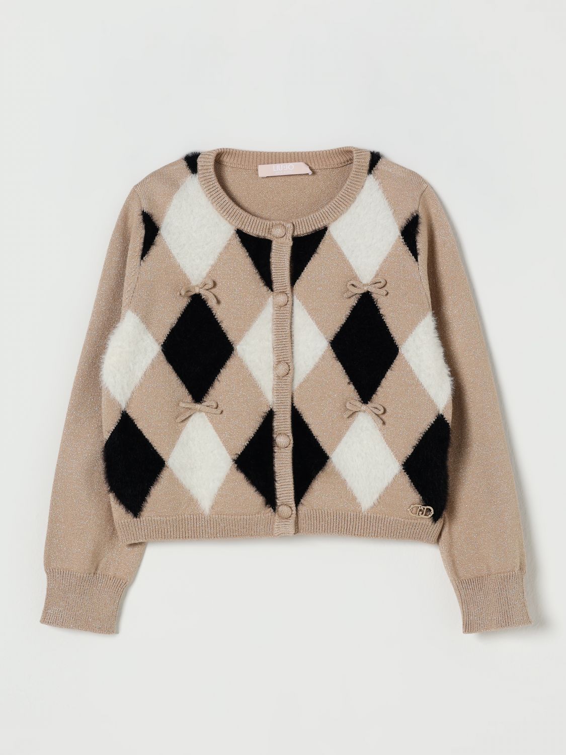 Liu •jo Sweater Liu Jo Kids Color Gold In Black