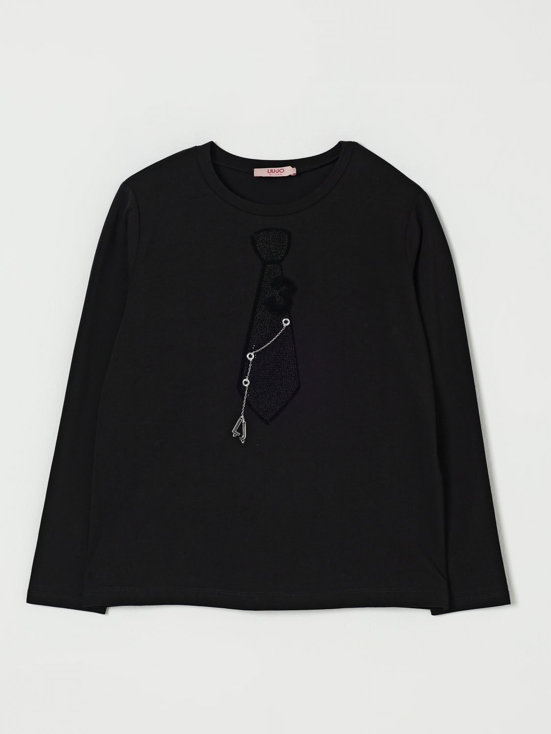 Liu •jo T-shirt Liu Jo Kids Color Black In Black