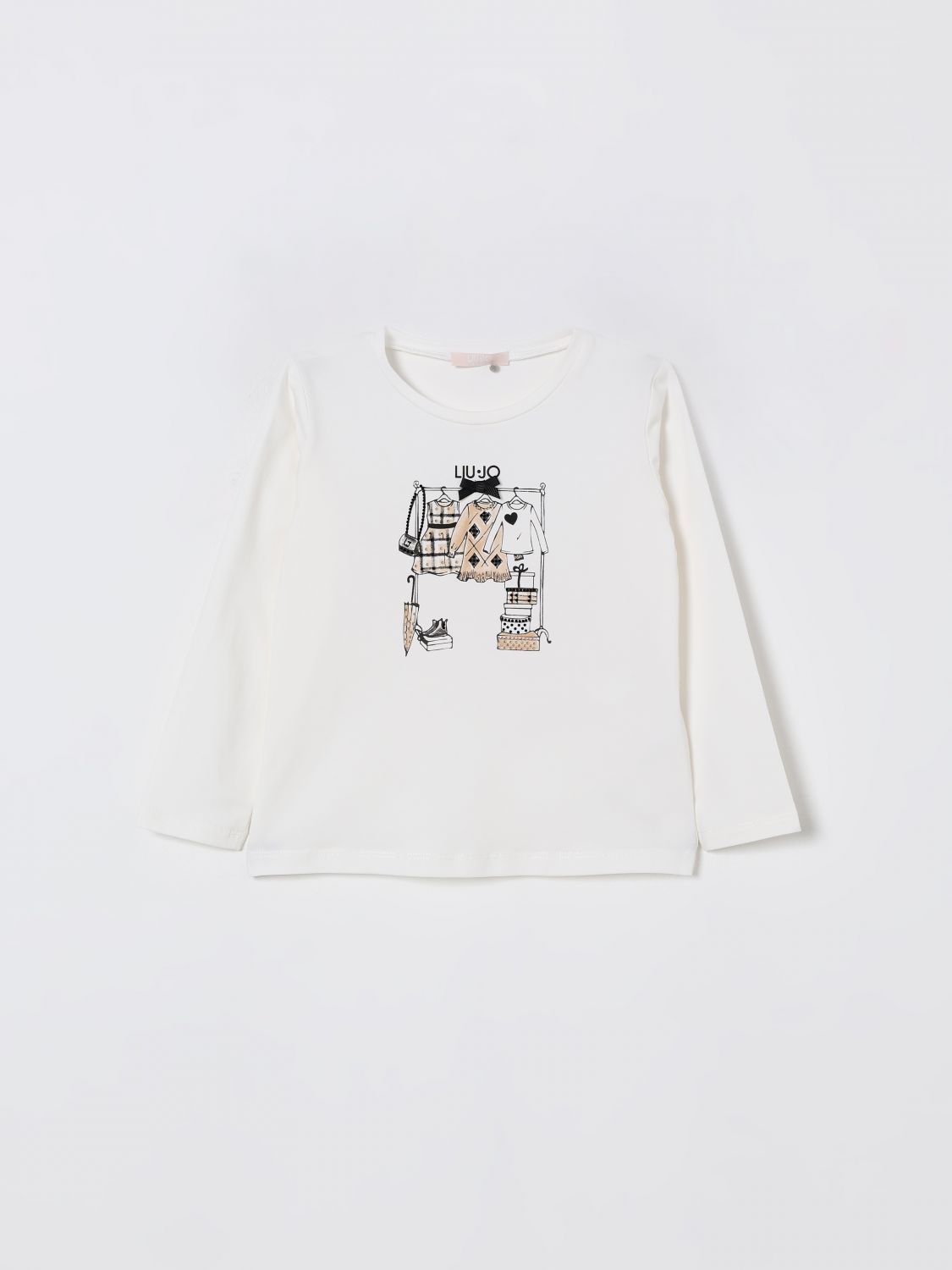 Liu •jo T-shirt Liu Jo Kids Color Black In White