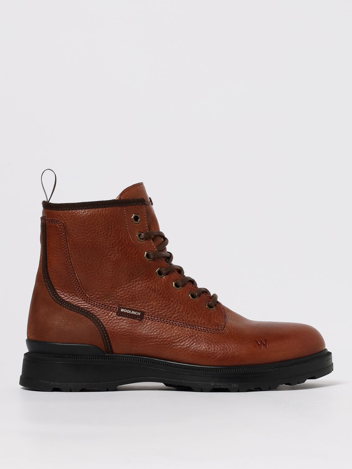 Woolrich Grove Lace-up Boots In Brown