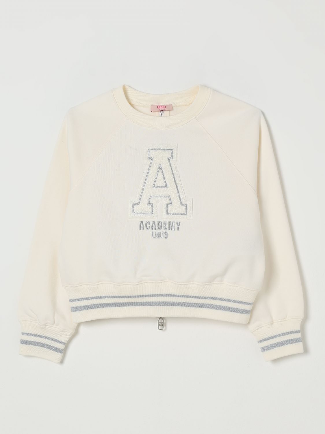Liu •jo Sweater Liu Jo Kids Color Butter In Neutral