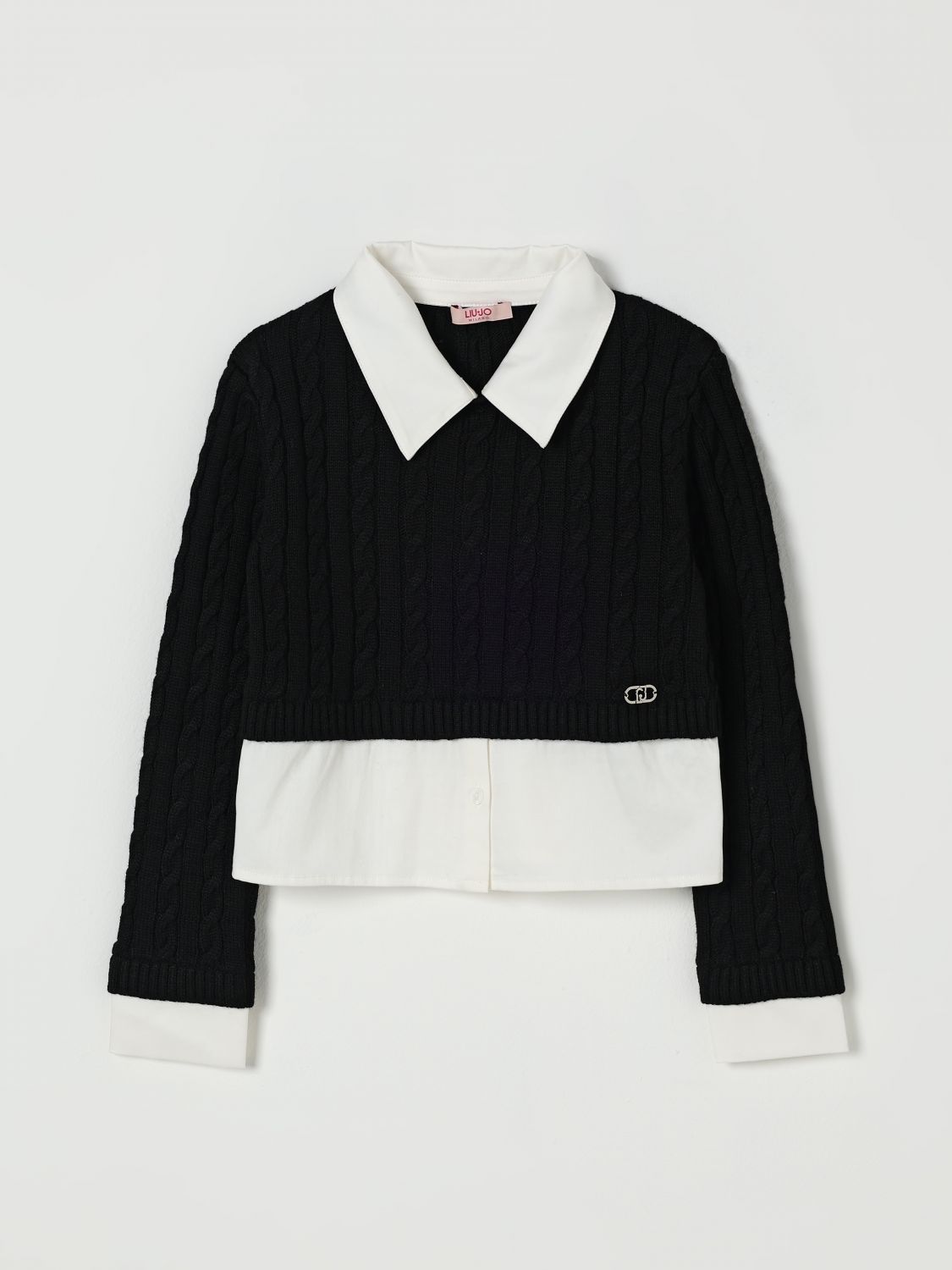 Liu •jo Sweater Liu Jo Kids Color Black In Black