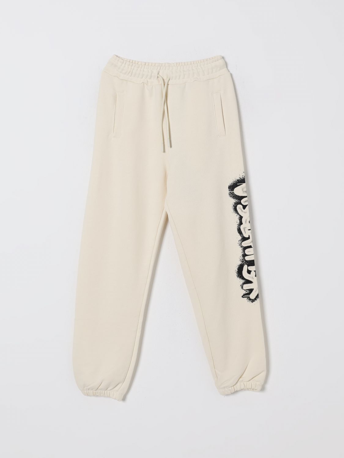 Disclaimer Pants  Kids Color Milk In White
