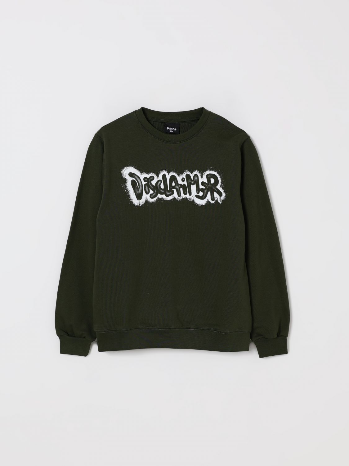 Disclaimer Sweater  Kids Color Military In Green