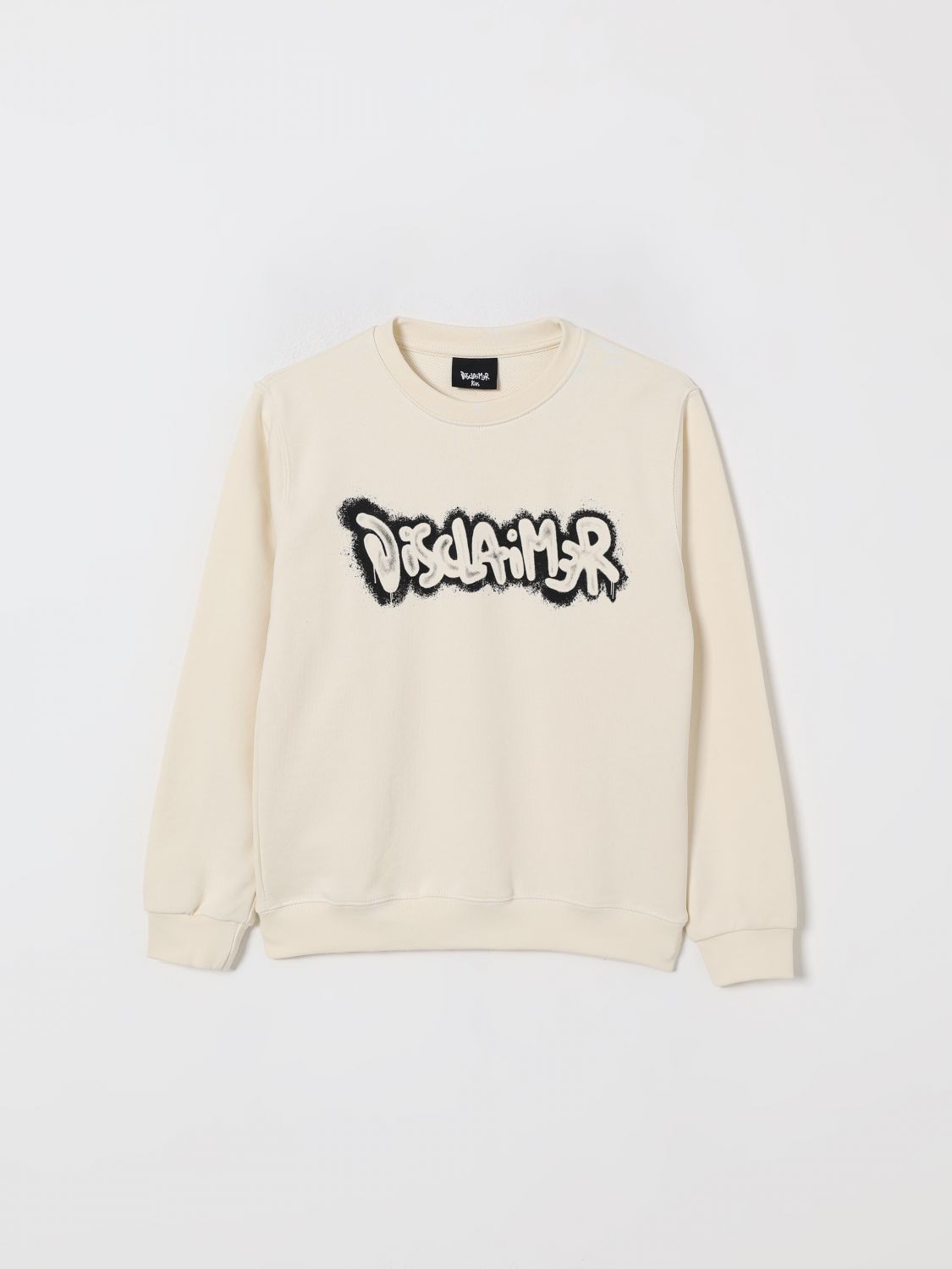 Disclaimer Sweater  Kids Color Milk In White