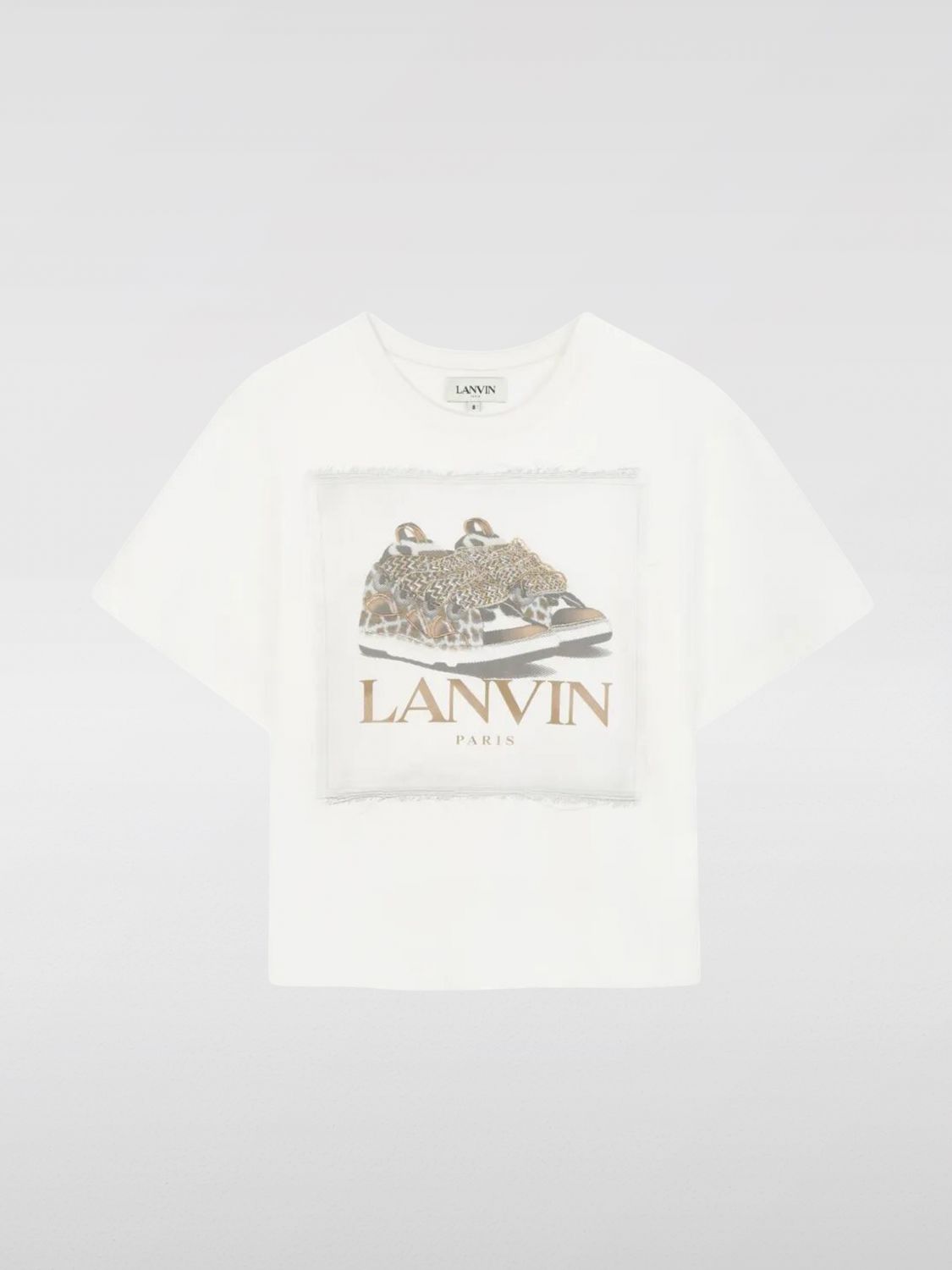 Lanvin T-shirt Kids Color White In White