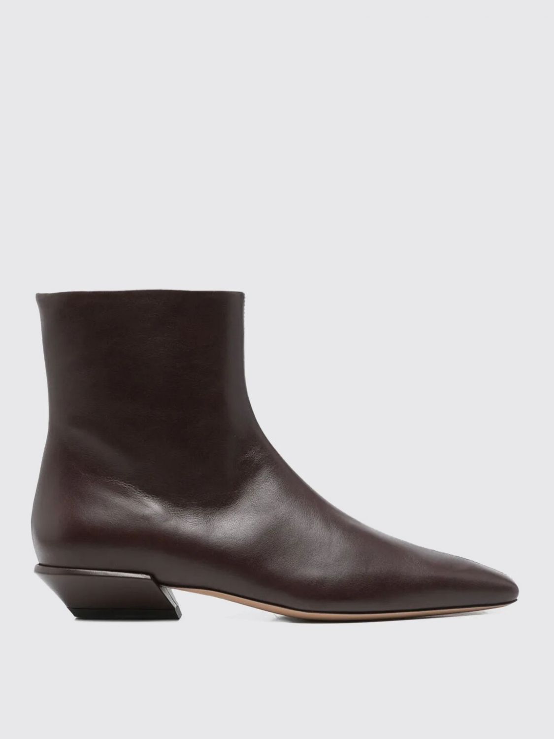 Paris Texas 30mm Bettina Pointed-toe Ankle Boots In Brown