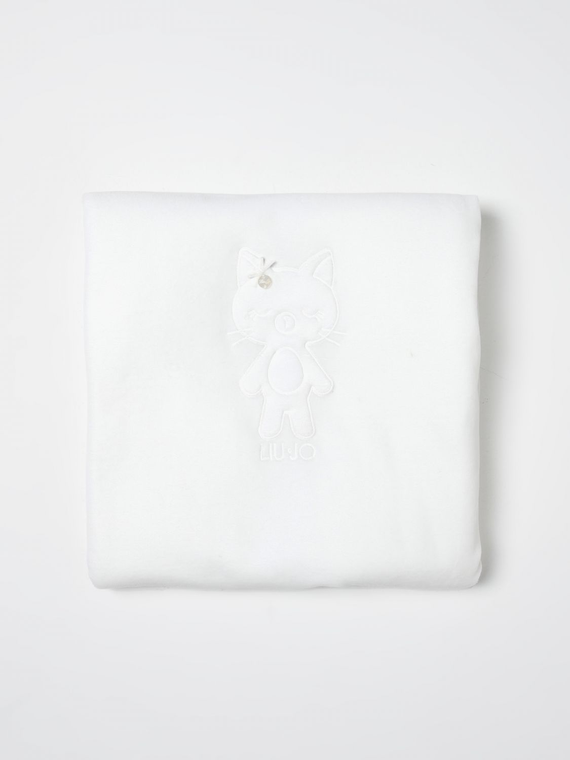 Liu •jo Blanket Liu Jo Kids Color White In White