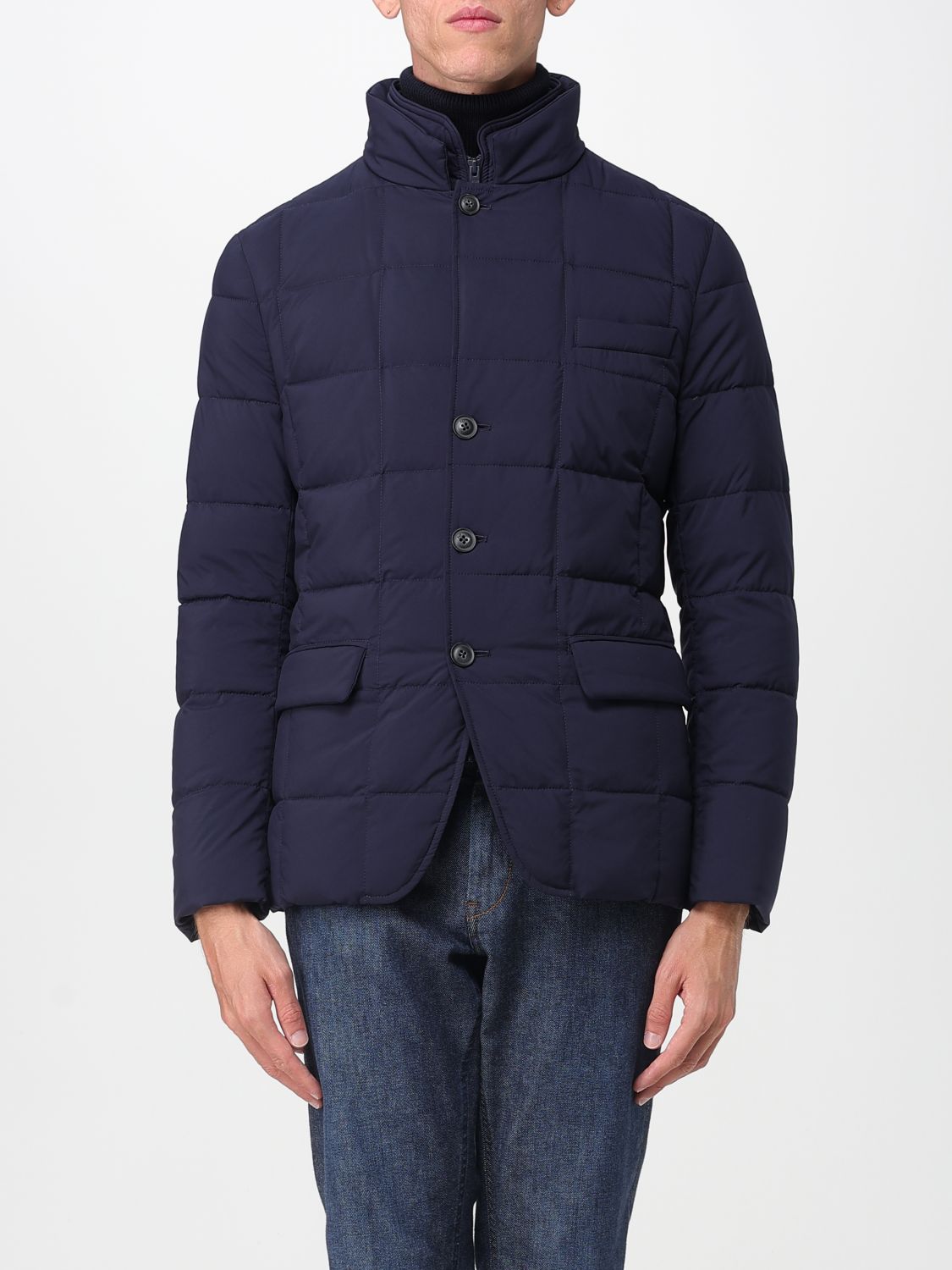 Fay Jacket Men Color Blue In Blue