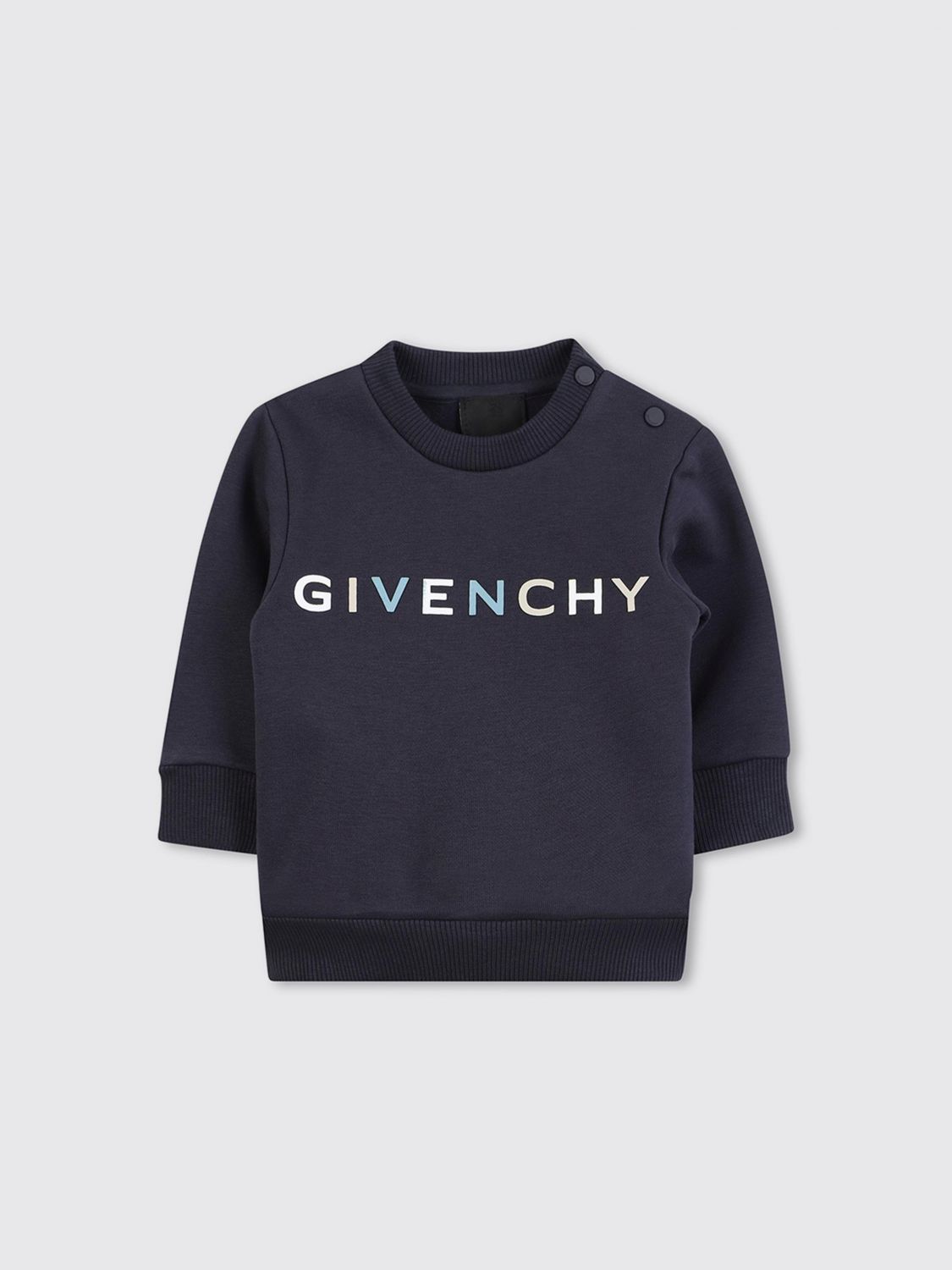 Givenchy Sweater Kids Color Blue In Blue