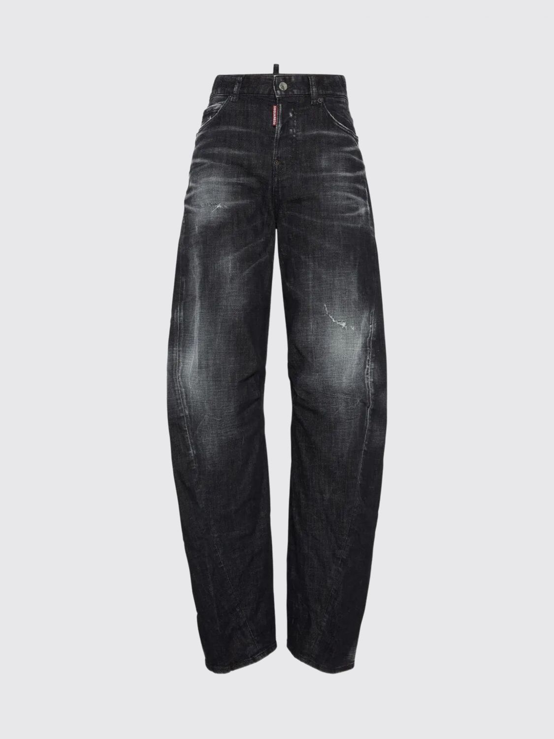 Dsquared2 D2 Twisted Jean In Black